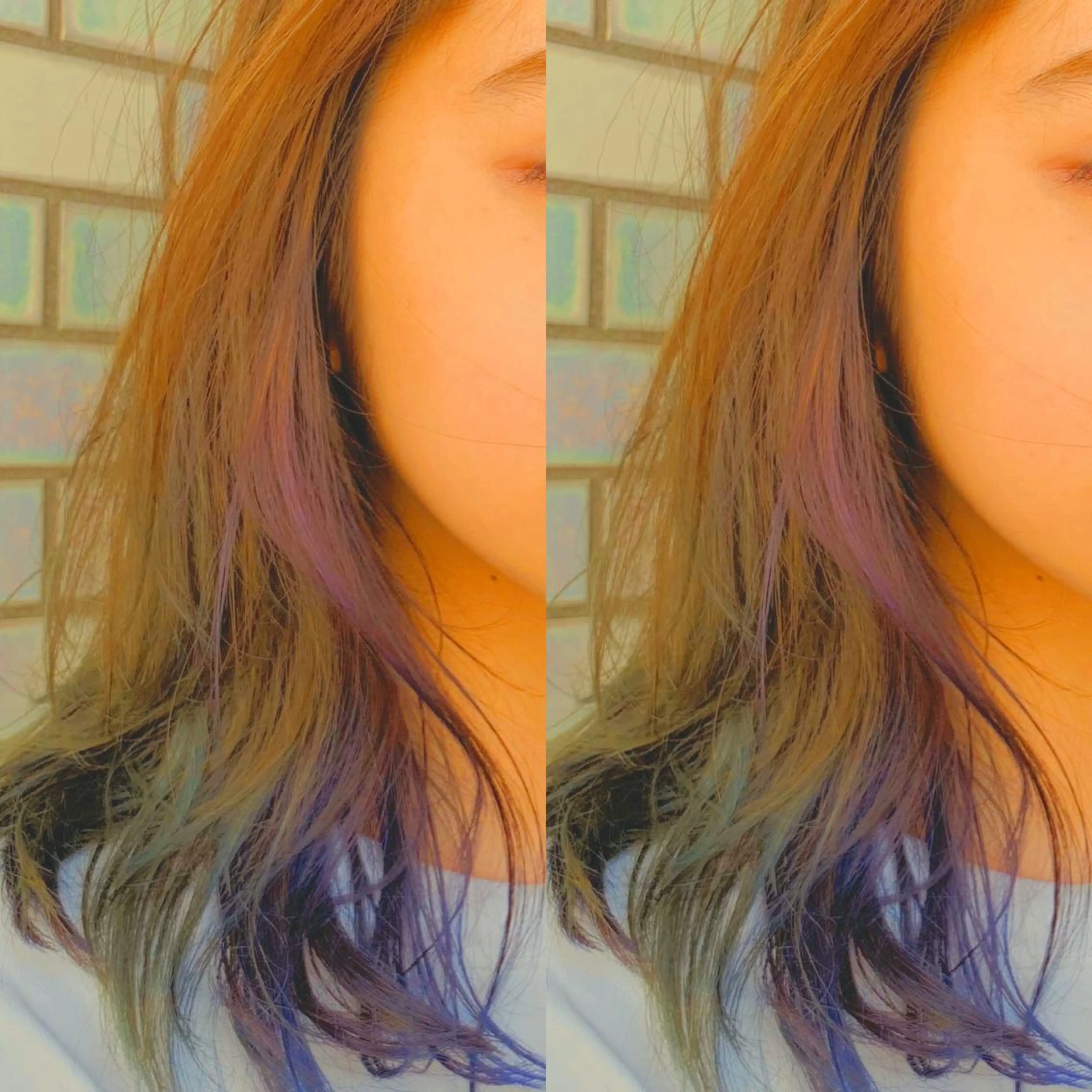 カラー インナーカラー ヘアカラー トリートメント 藤森 希美のヘアスタイル