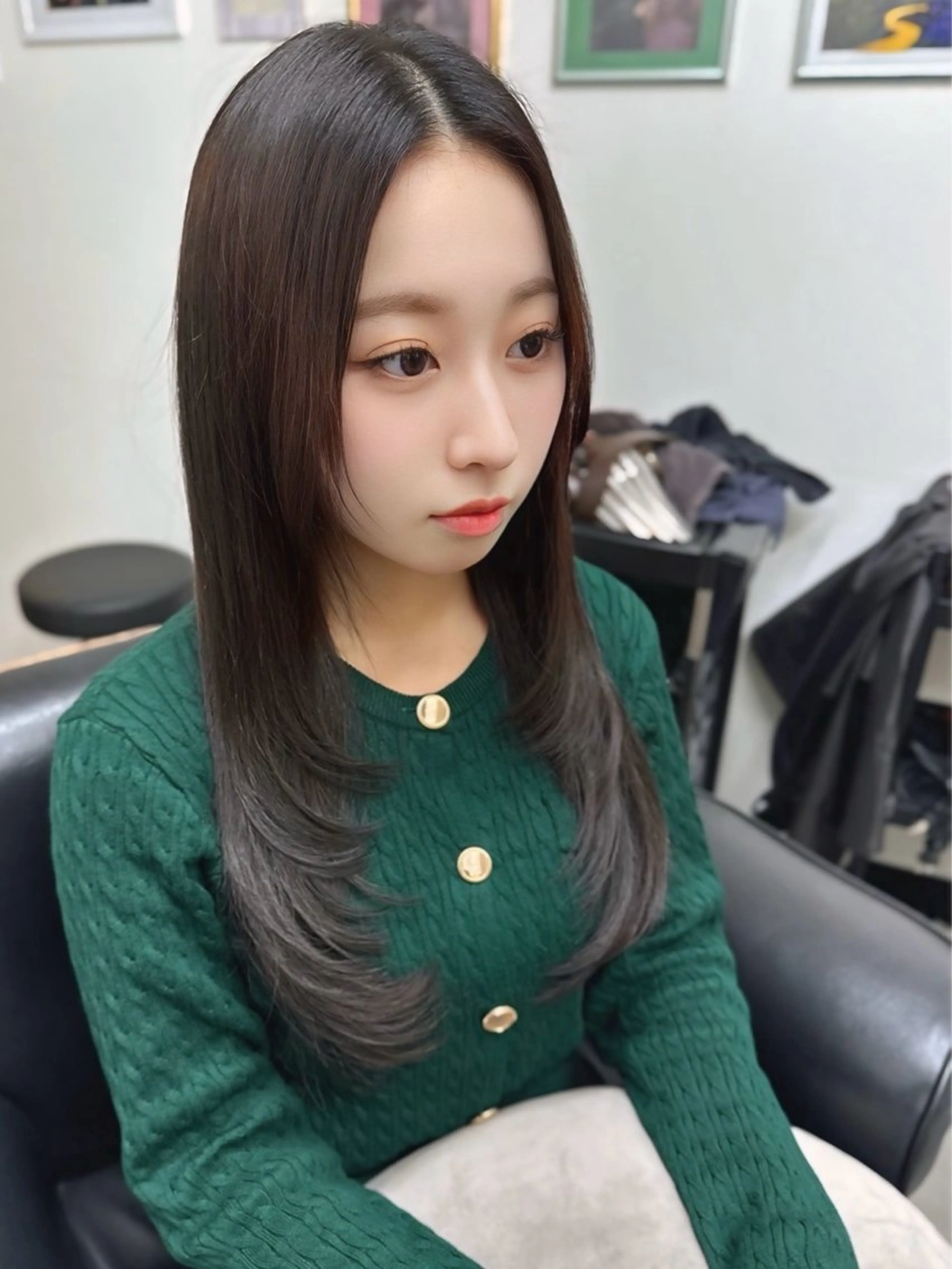 ロング カラー アディクシーカラー イルミナカラー クオルシアカラー 髪質改善 韓国風ヘア カット ヘアカラー トリートメント The Apartment of Solon 船橋 2nd所属・艶髪改善師/高橋潤 /NEO髪質改善のヘアスタイル