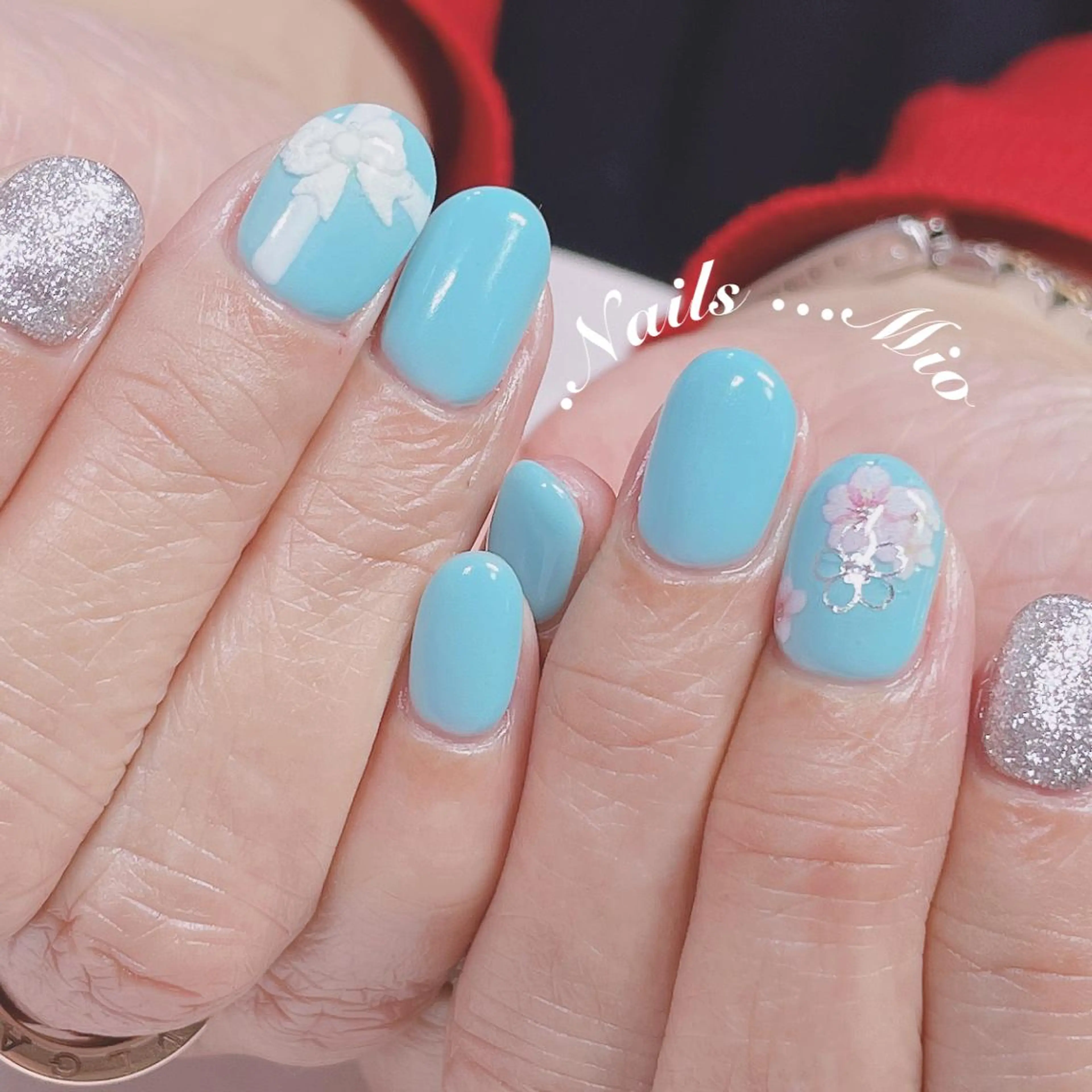 ネイル アートネイル ジェルネイル .Nails Mio 赤羽西ネイルサロンのネイルデザイン