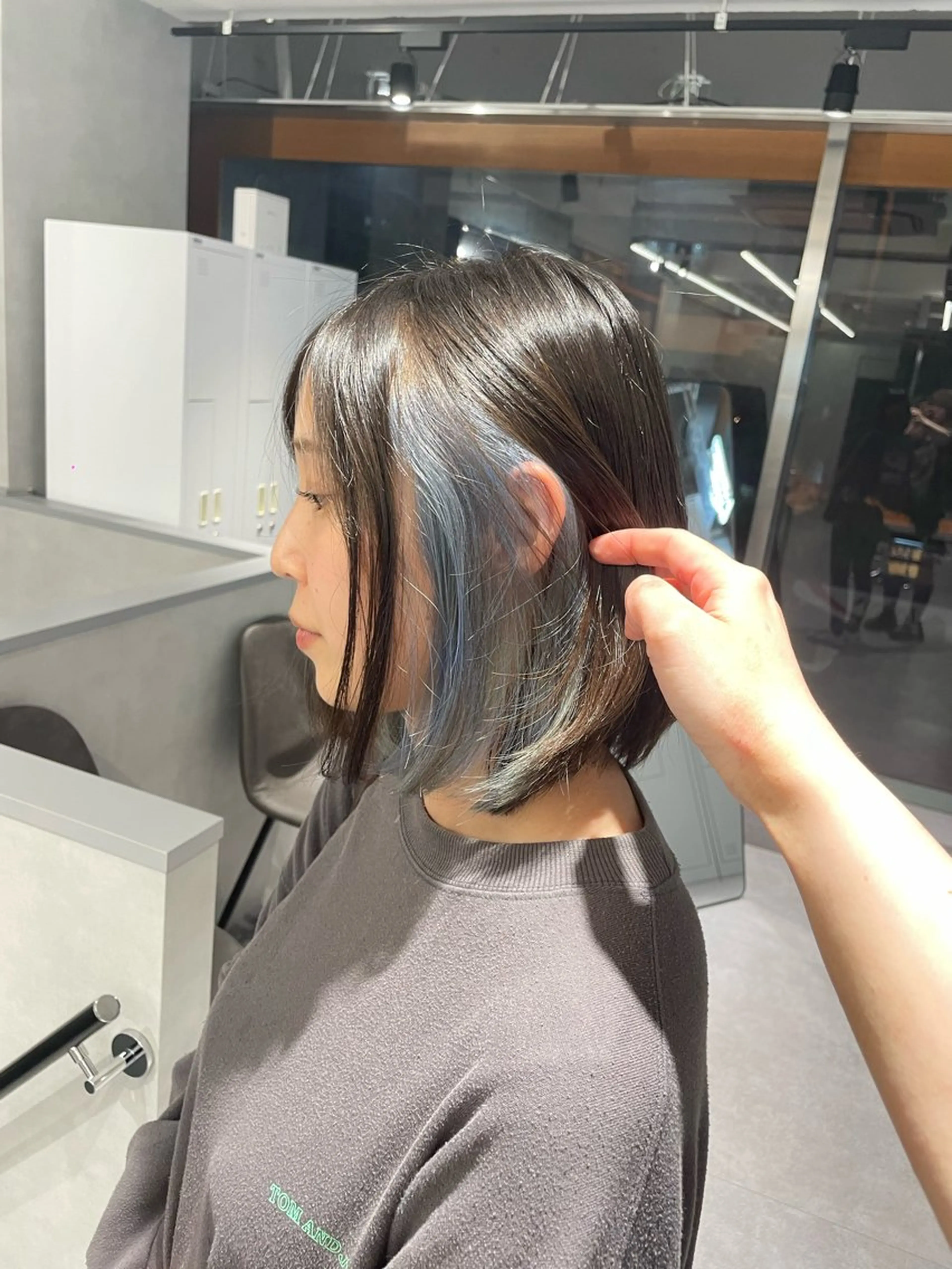 カラー ヘアカラー 渡辺春衣 ♡デザインカラーのヘアスタイル