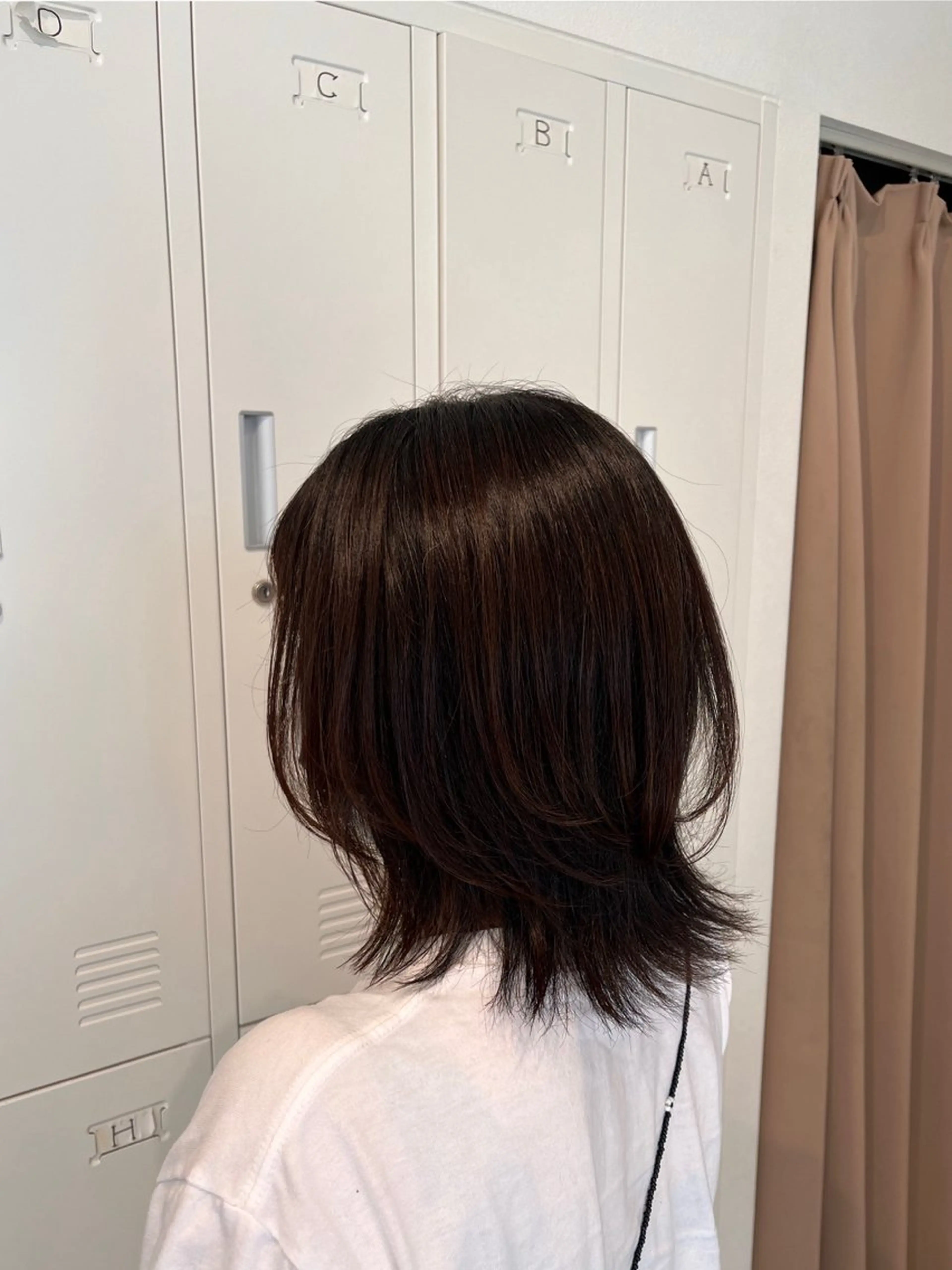 ミディアム ulQua 戸田のヘアスタイル