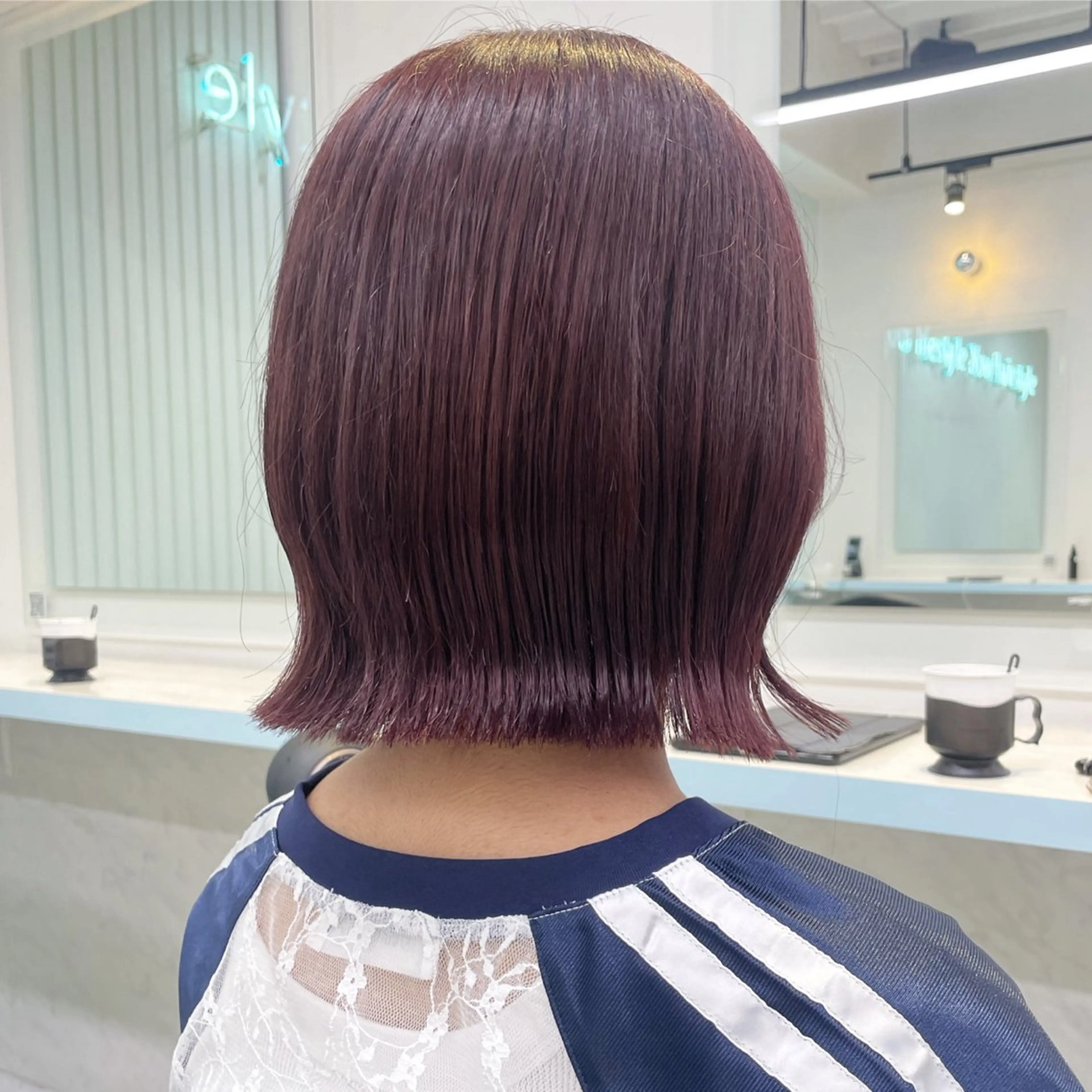 ショート カラー カット ヘアカラー Salowin池袋East 店3F所属・【美髪矯正/絹髪】 🎀hinano🎀のヘアスタイル