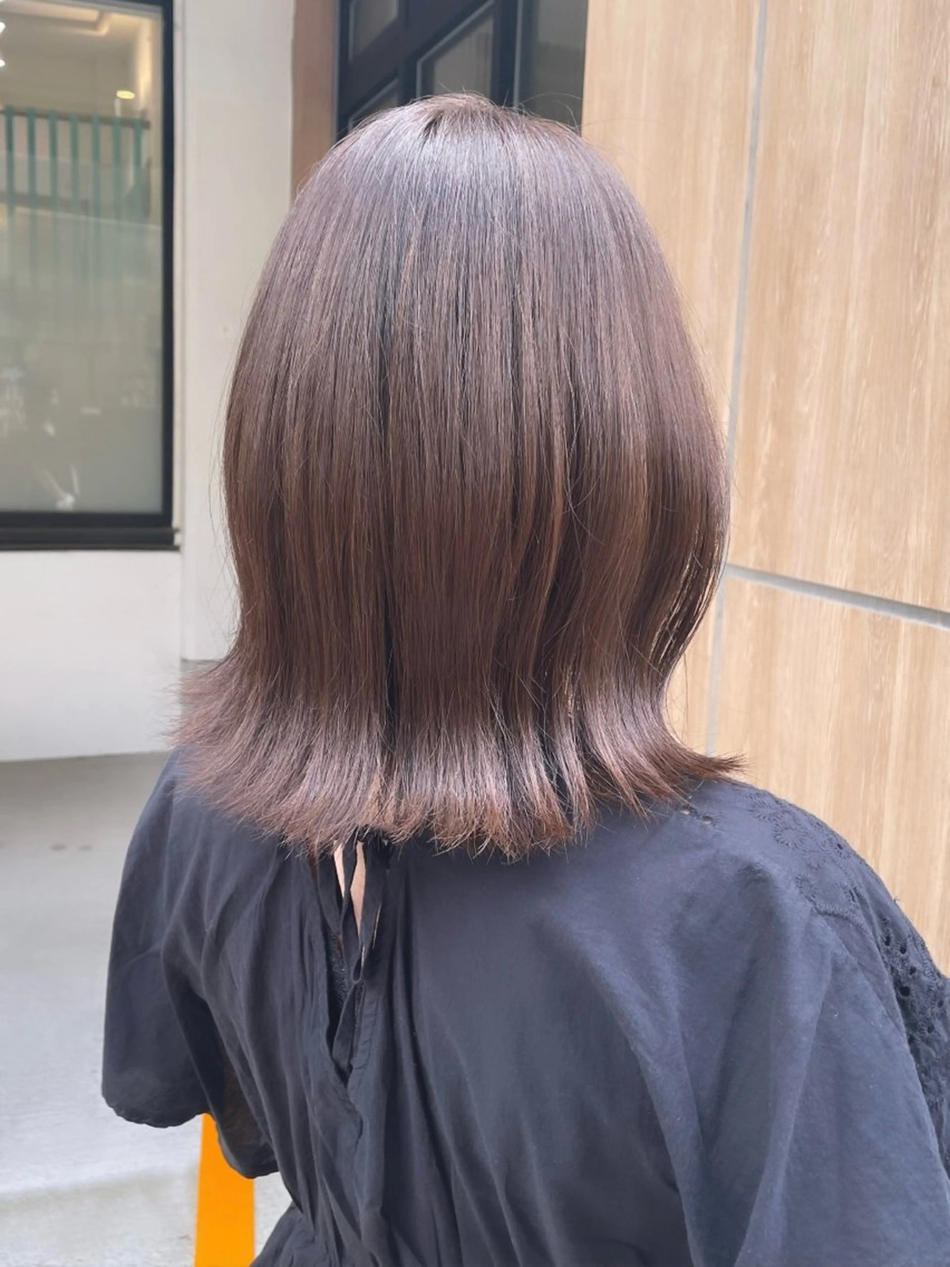 ミディアム カット ヘアカラー トリートメント 仙台/艶髪/暗髪/ MIZUHOのヘアスタイル