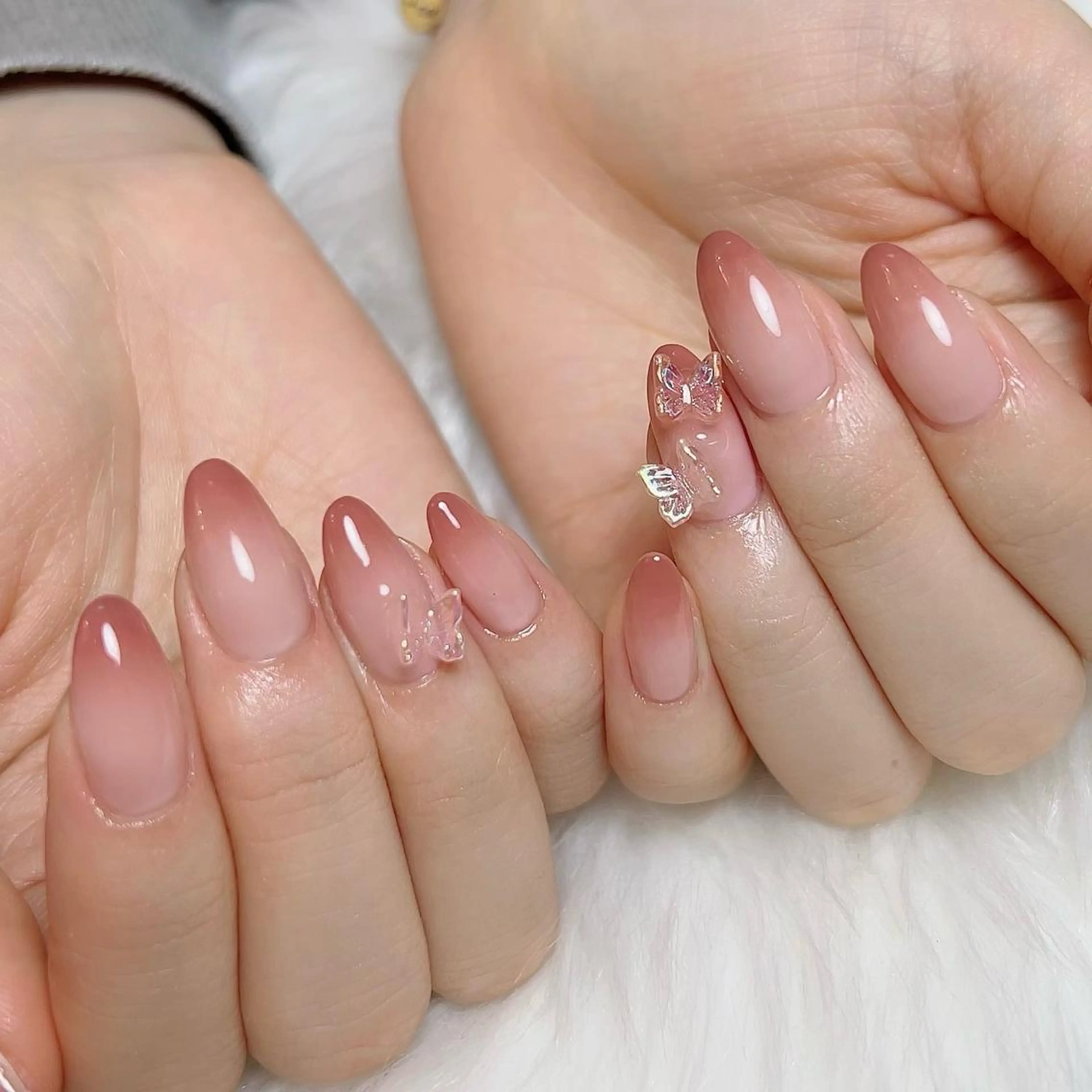 《オフあり/なし》ジェル💋（1カラー/カラーグラ/ラメグラ）の写真