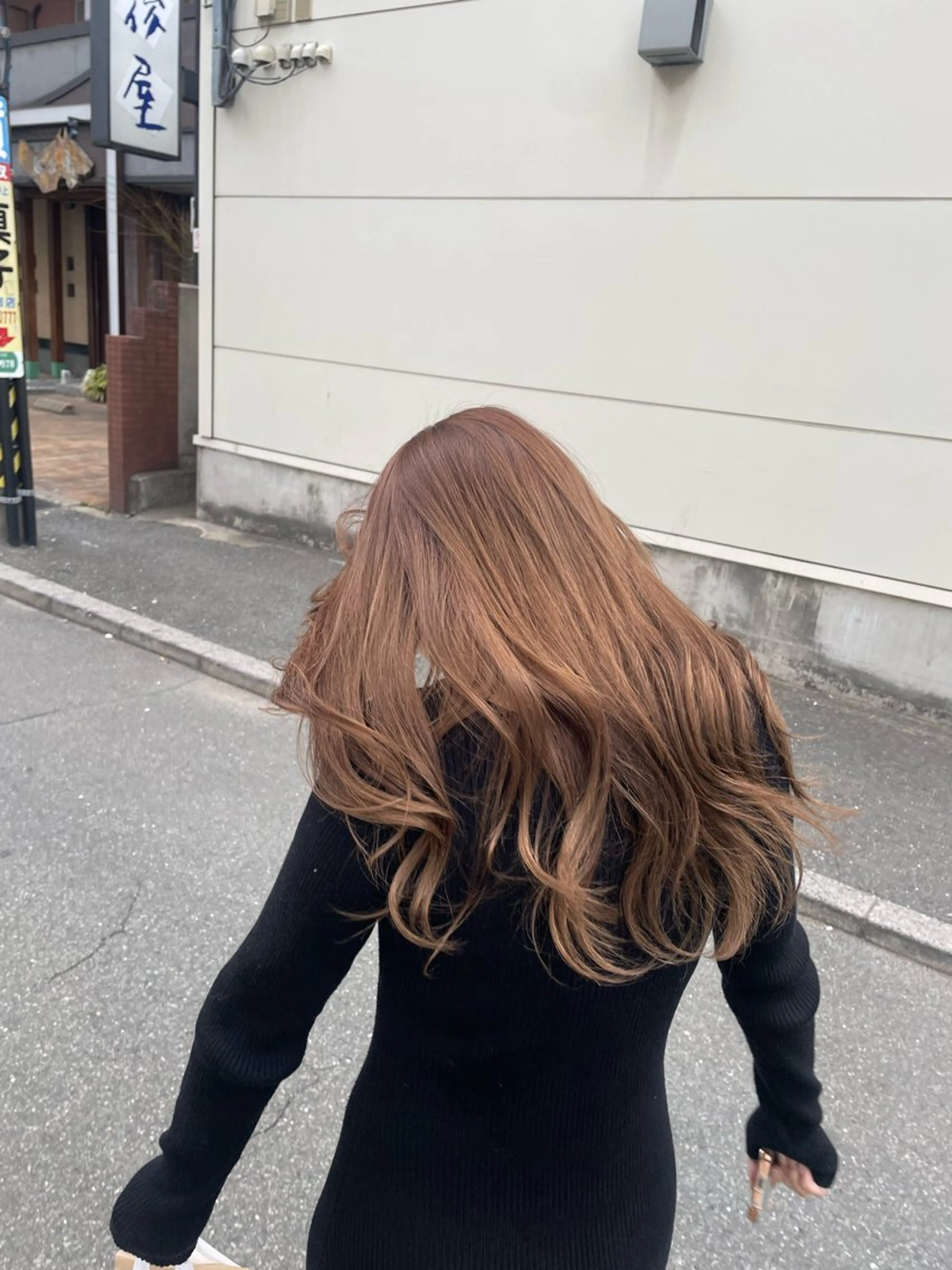 ロング カラー ヘアカラー トリートメント ヘッドスパ ヘアセット 韓国ヘア/レイヤー Londエレンのヘアスタイル