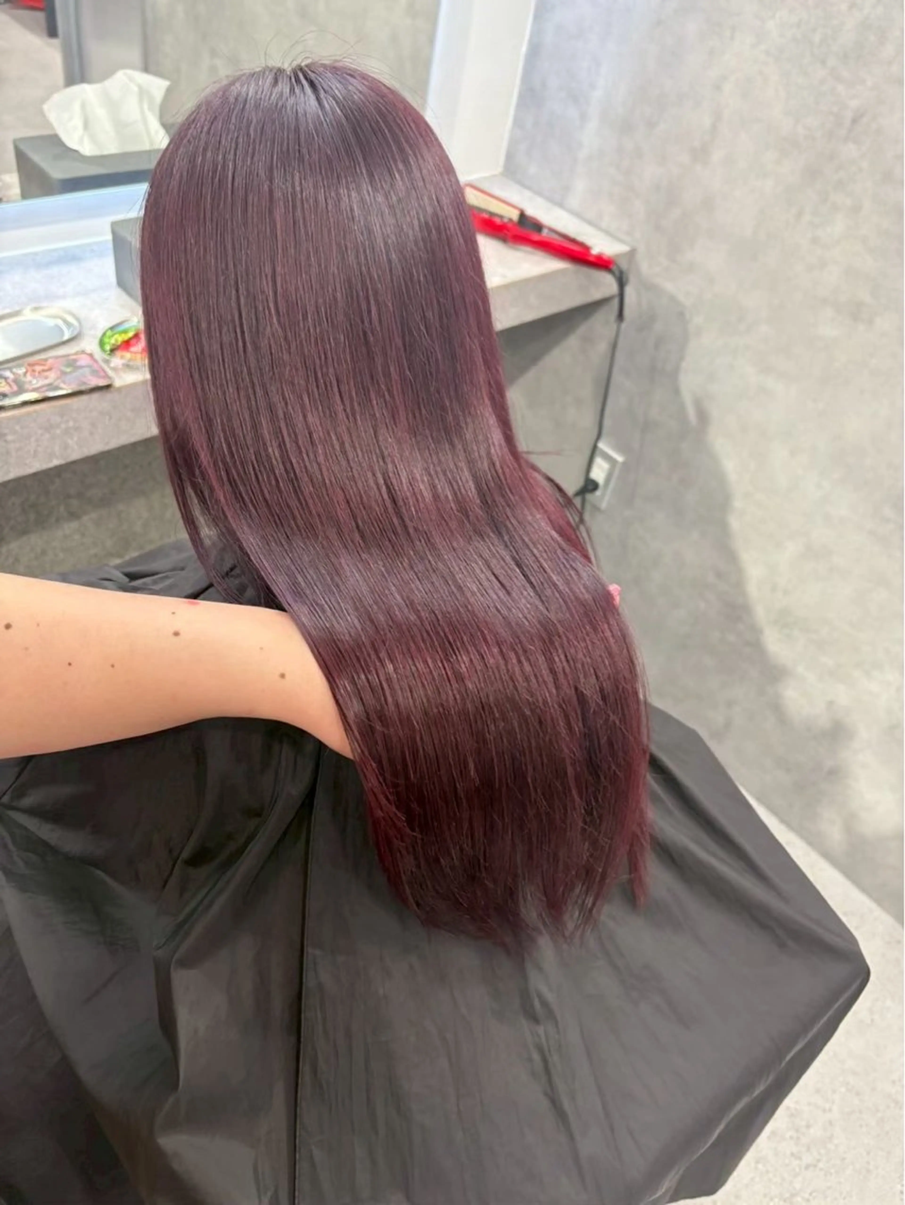 カラー ヘアカラー トリートメント 伊藤 陽菜のヘアスタイル