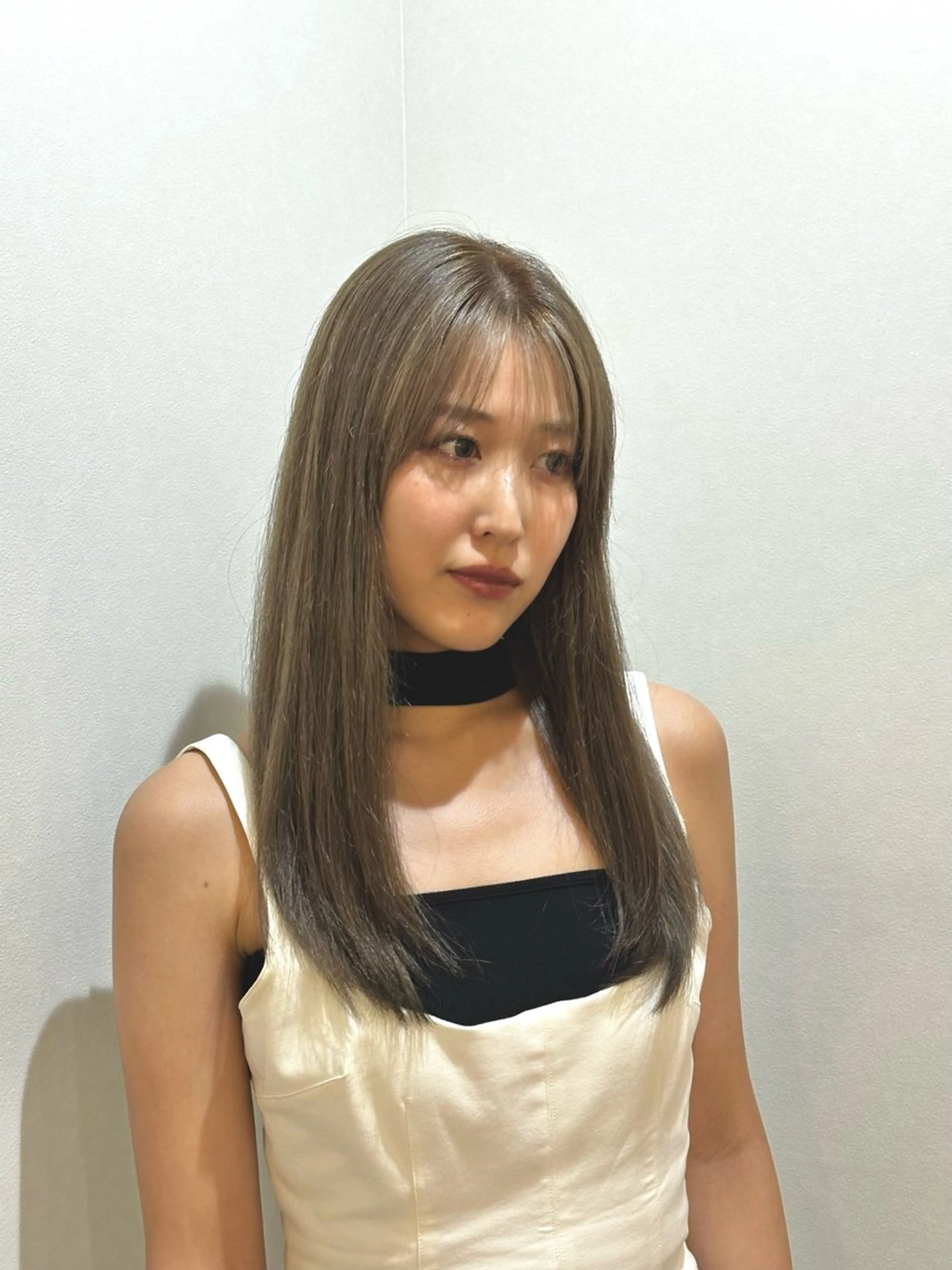 セミロング カラー カット ヘアカラー トリートメント ✂︎cadre✂︎ 🪶かまだれいし🪶のヘアスタイル