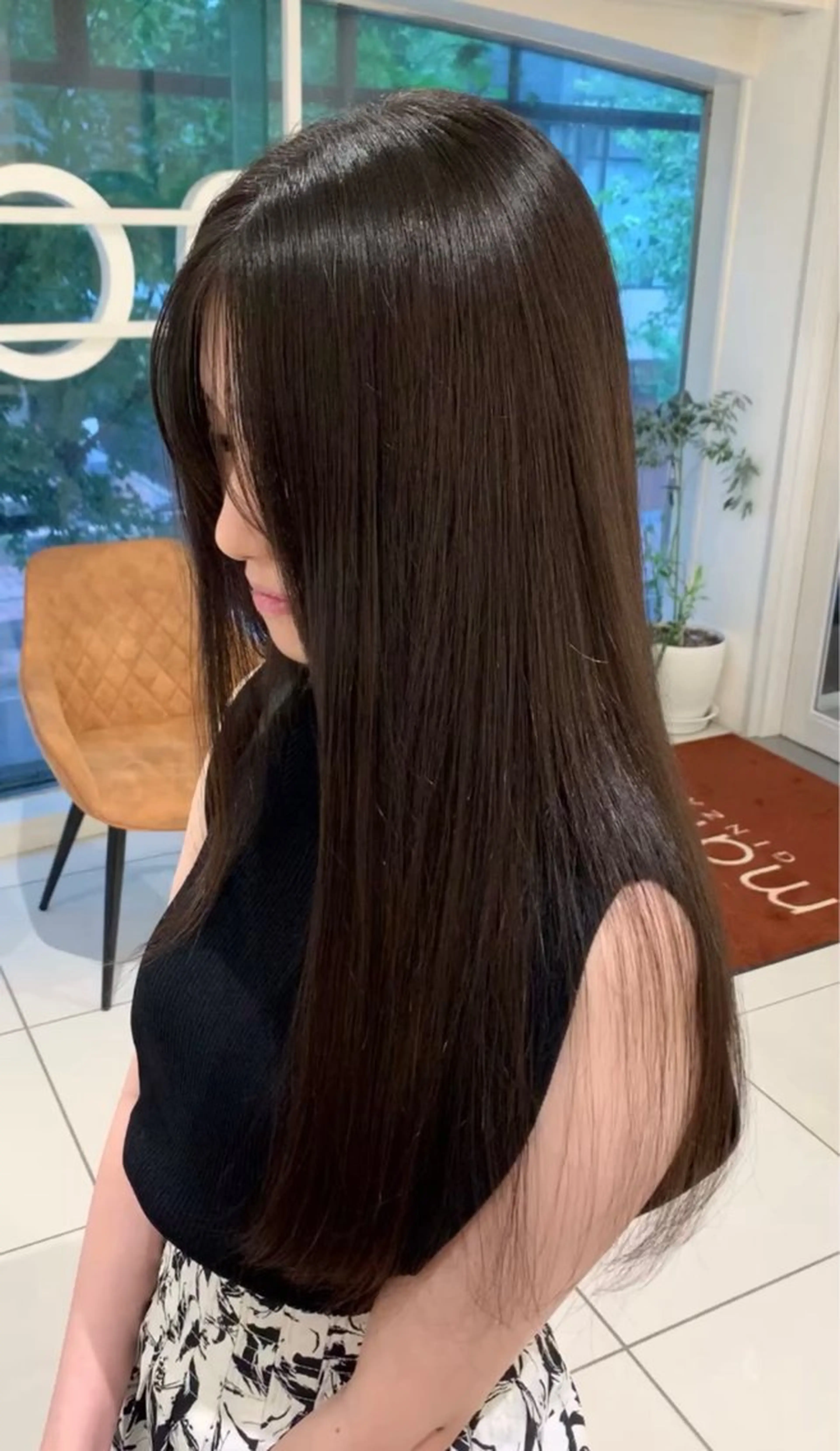 《✨OPEN記念✨》シルク酸性縮毛矯正+Aujua treatmentの写真