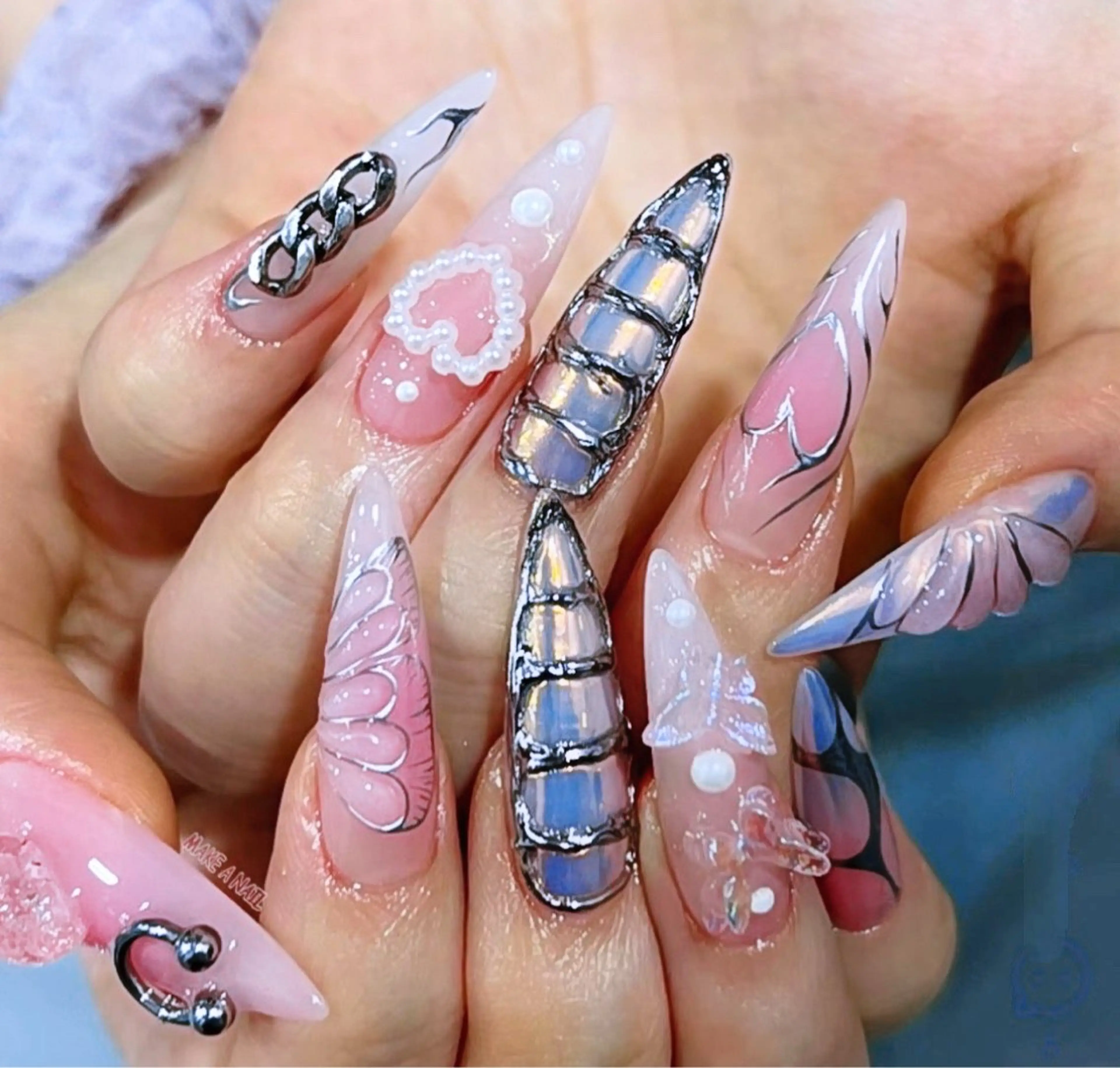 ネイル ハンドネイル 💎MARUCHU Nのネイルデザイン