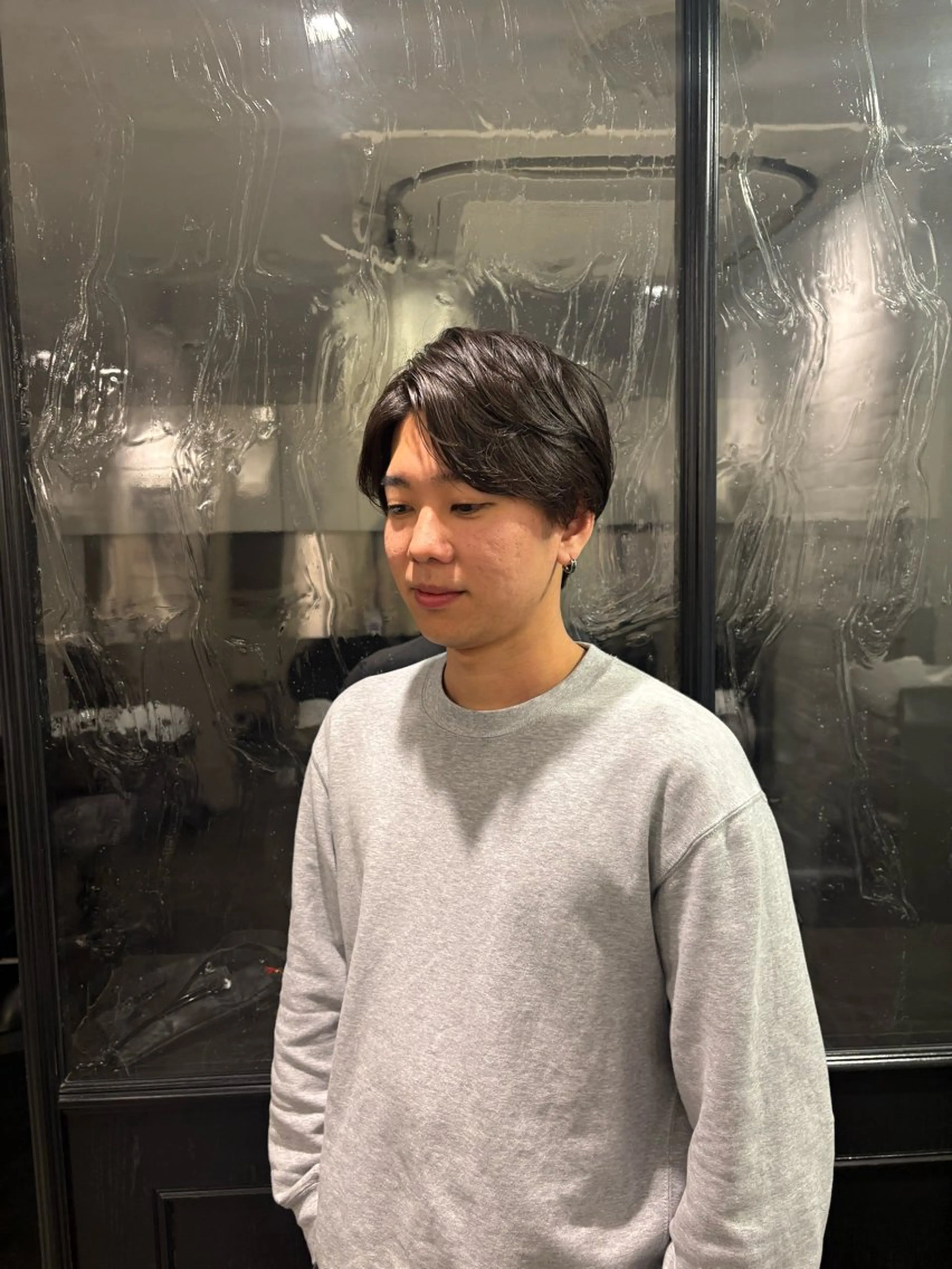 メンズ 石田 洋英のヘアスタイル