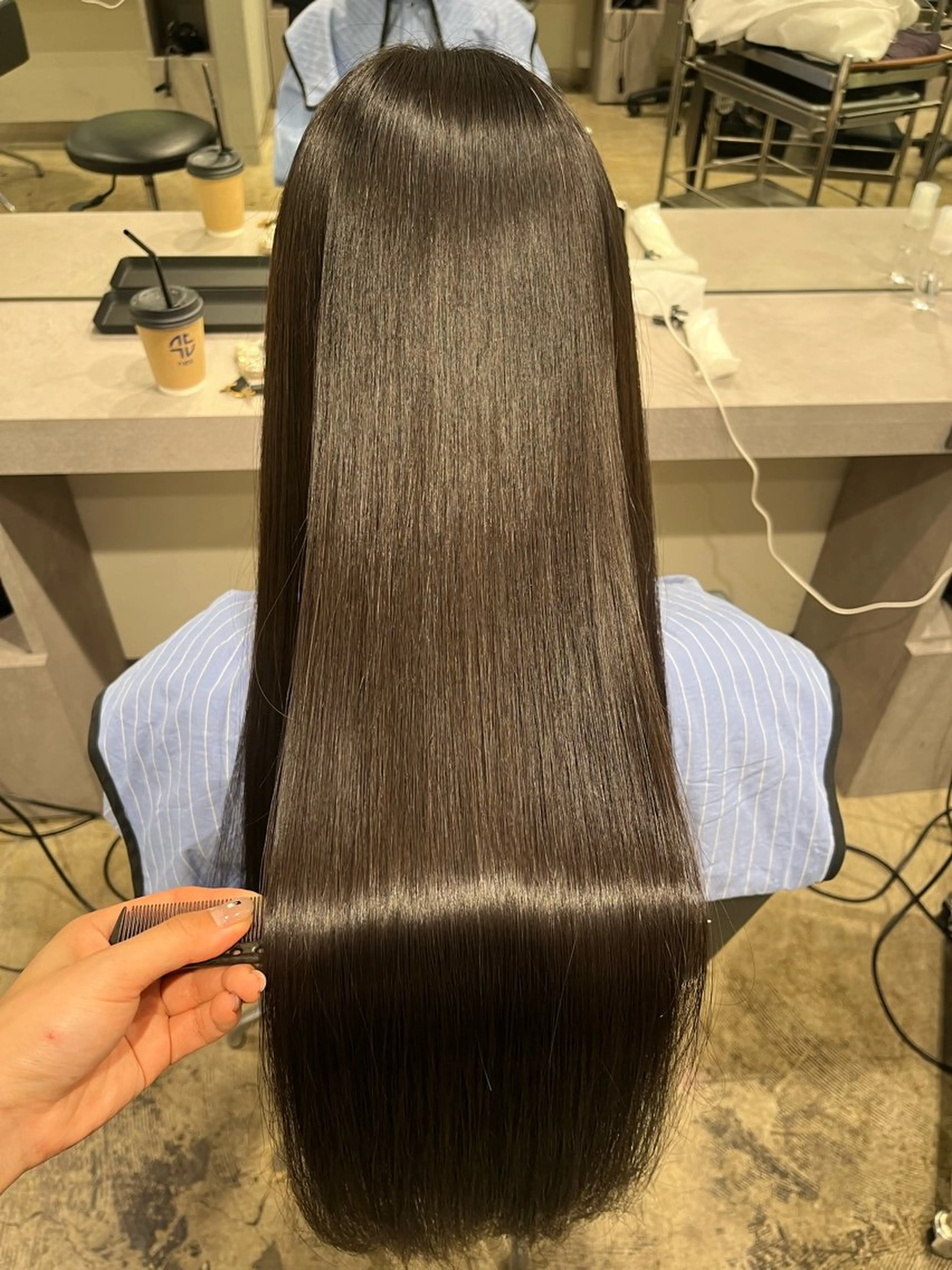 ロング 美髪×縮毛矯正 水上真由美😘のヘアスタイル