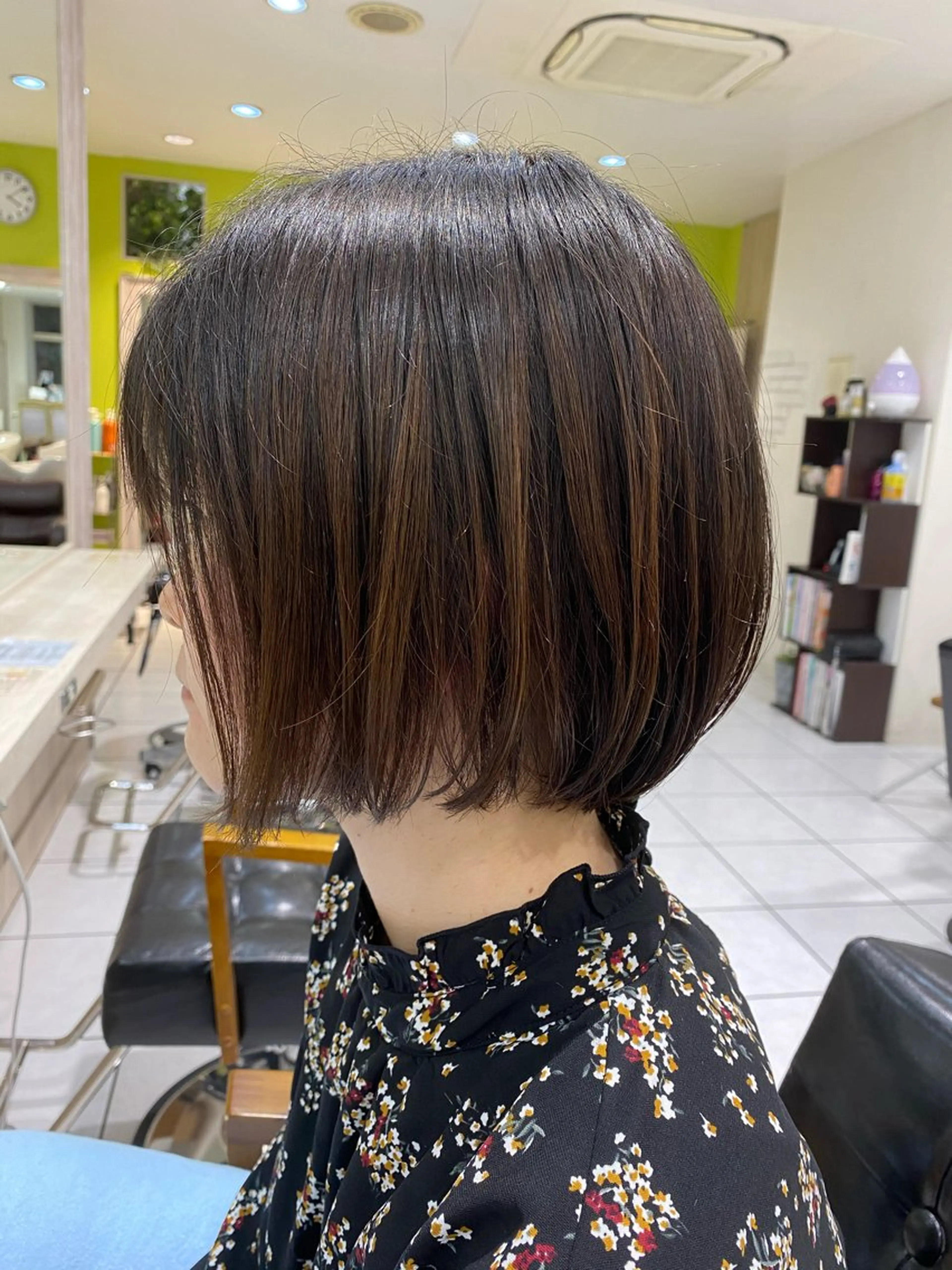 ショート ボブ 高杉 駿のヘアスタイル