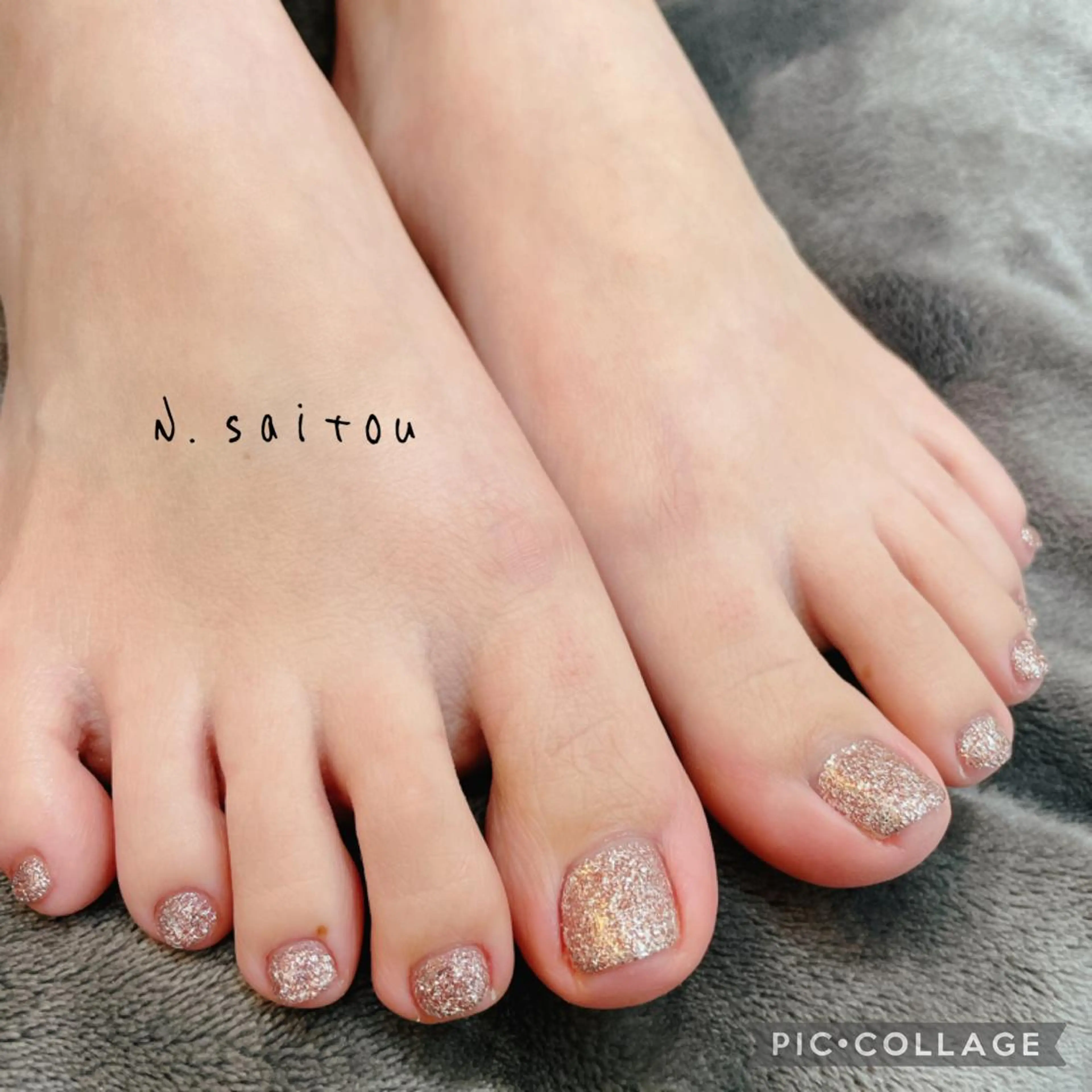 ネイル フットネイル ワンカラーネイル n. SAITOUのネイルデザイン