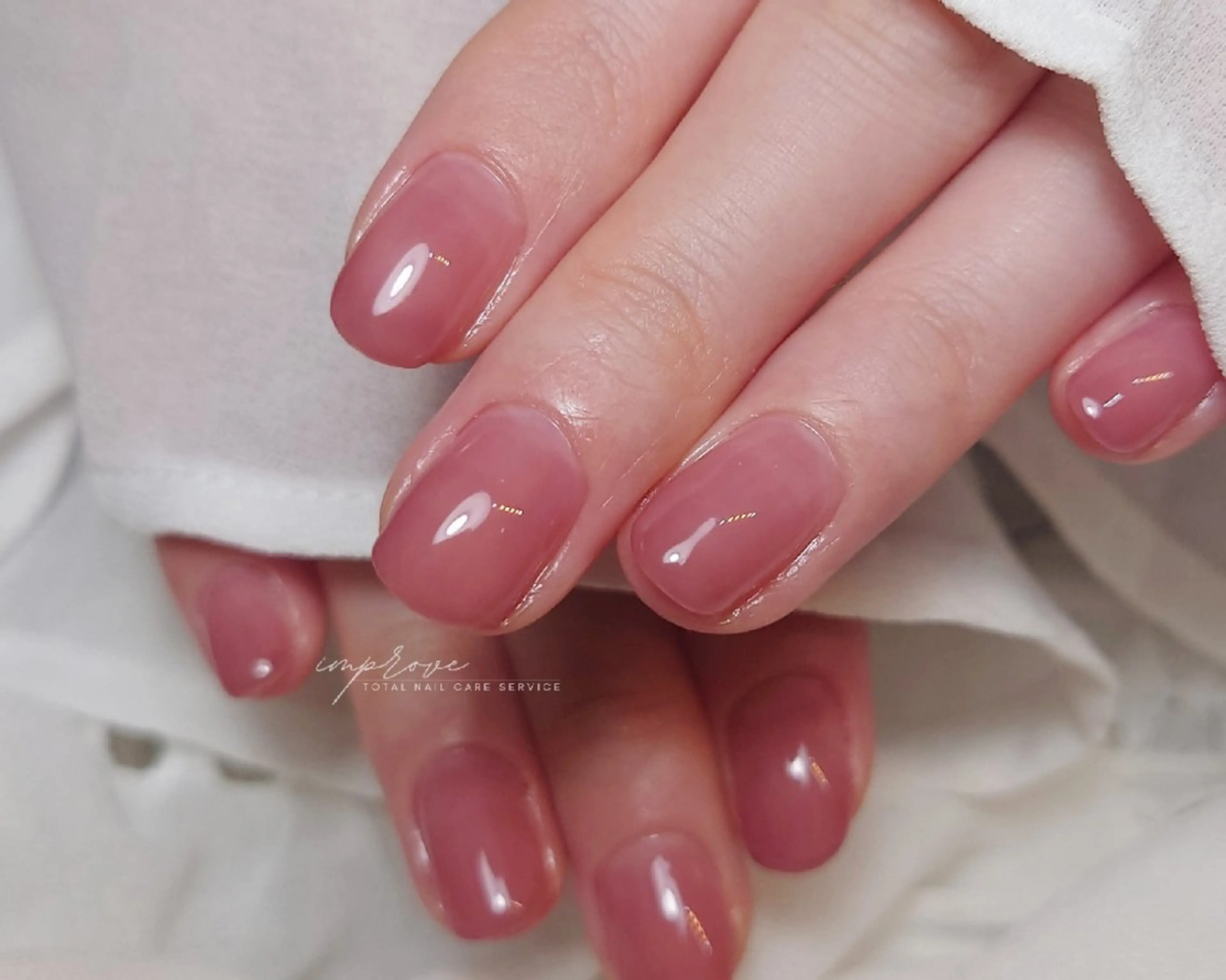 ネイル ワンカラーネイル シンプルネイル improve /mamiのネイルデザイン