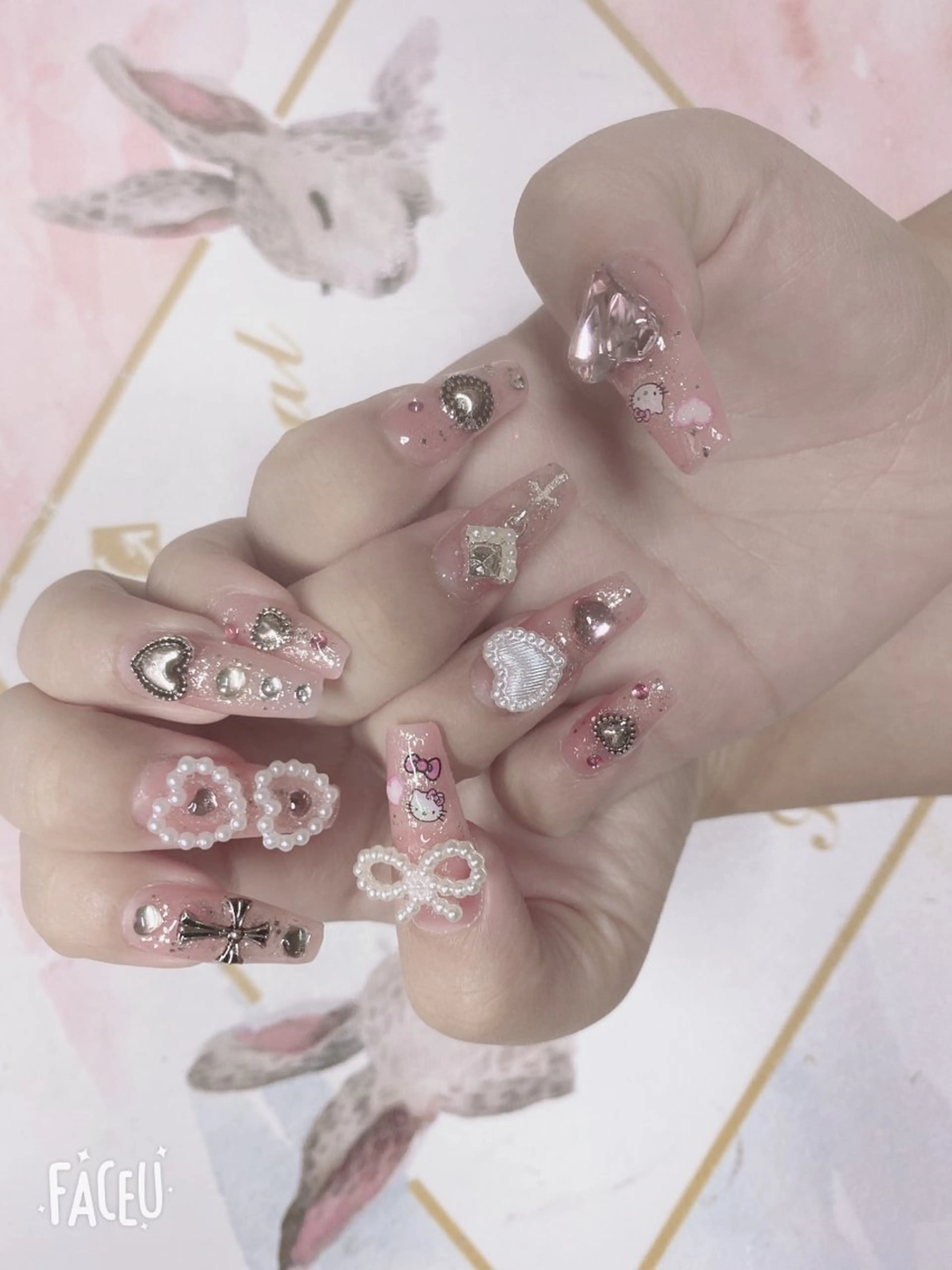 ネイル ハンドネイル Hana&NAILSALON所属・ふ みのネイルデザイン