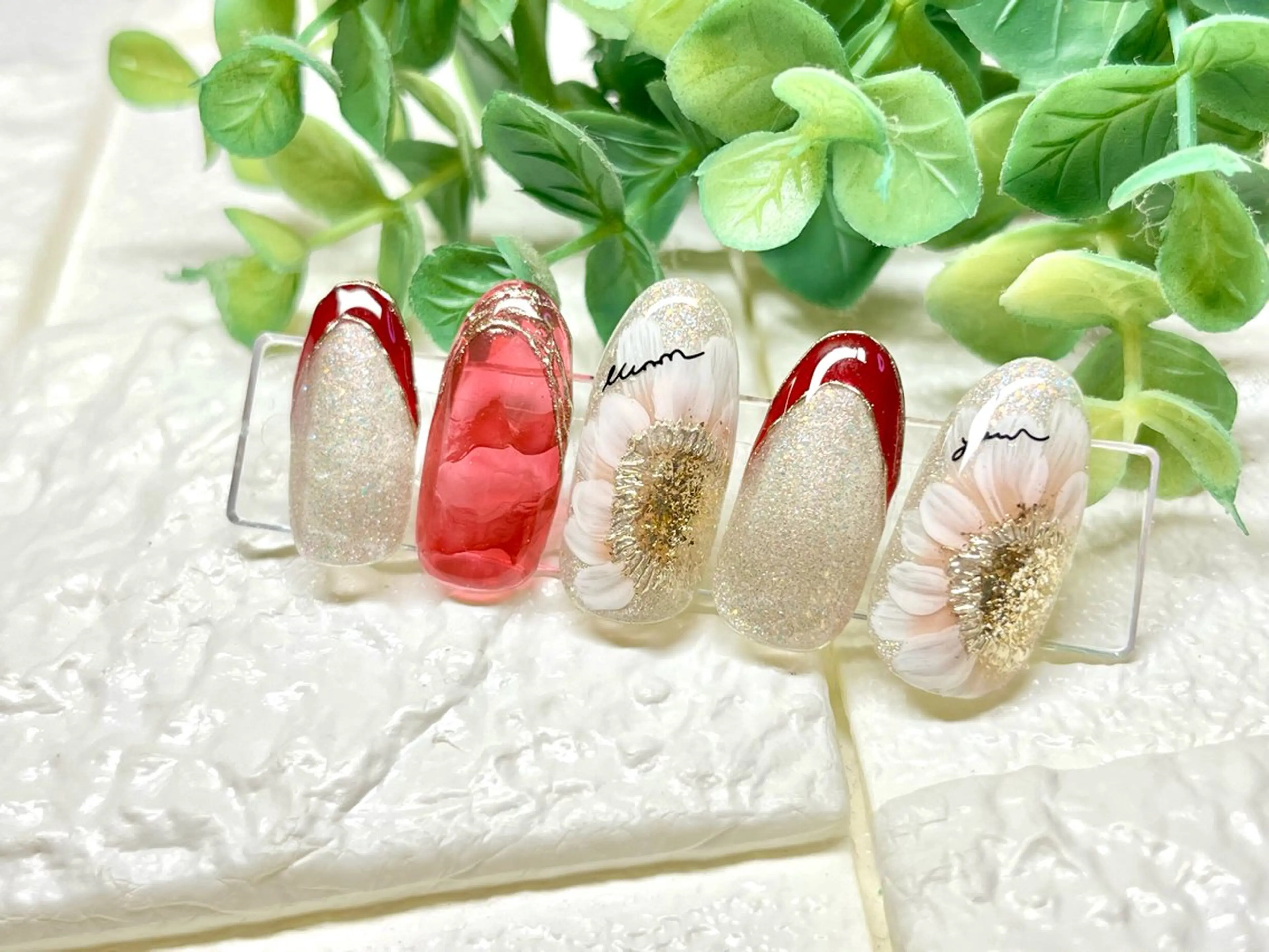 ネイル アートネイル ハンドネイル まり りぃ〜んのネイルデザイン