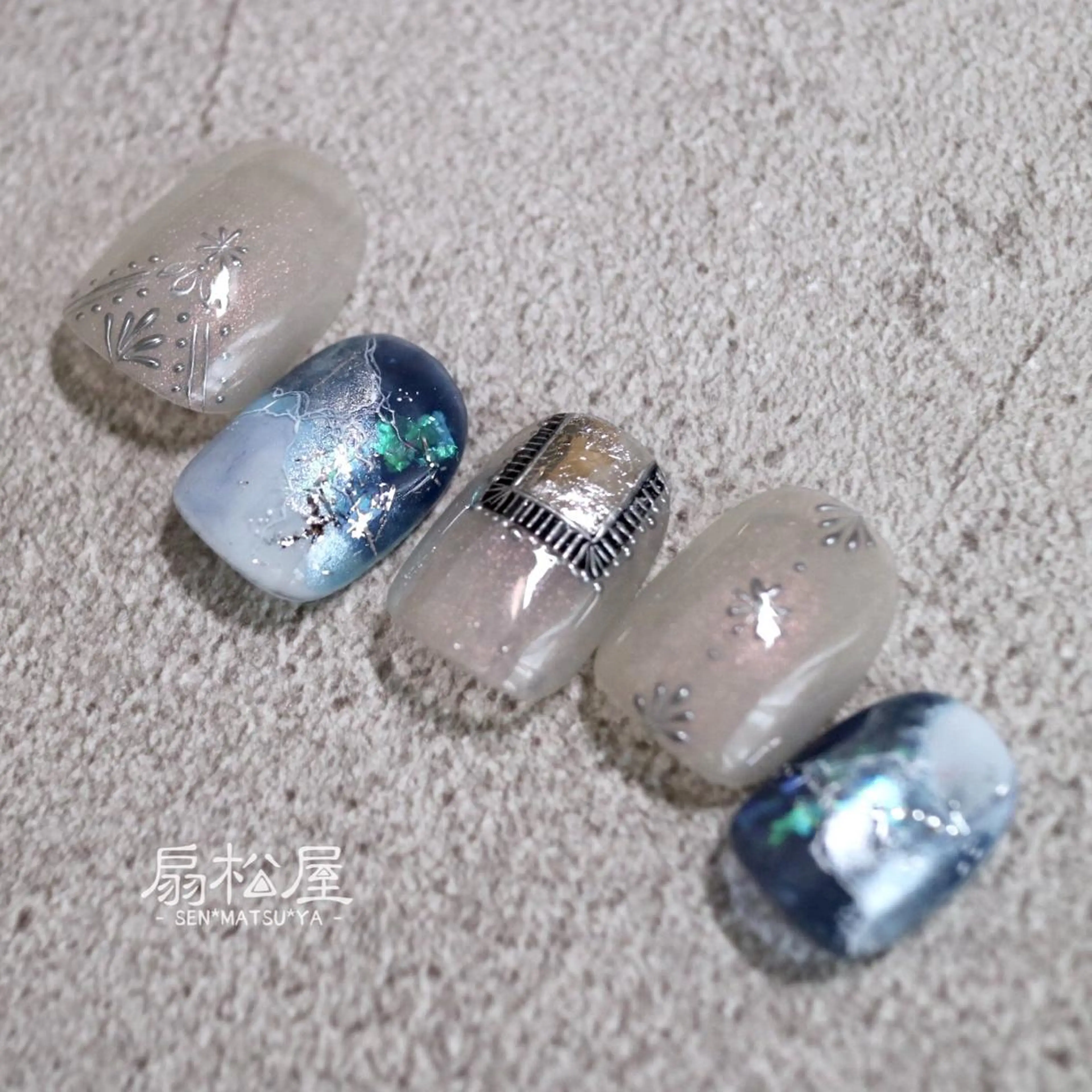 ネイル 扇松屋 marie.nのネイルデザイン