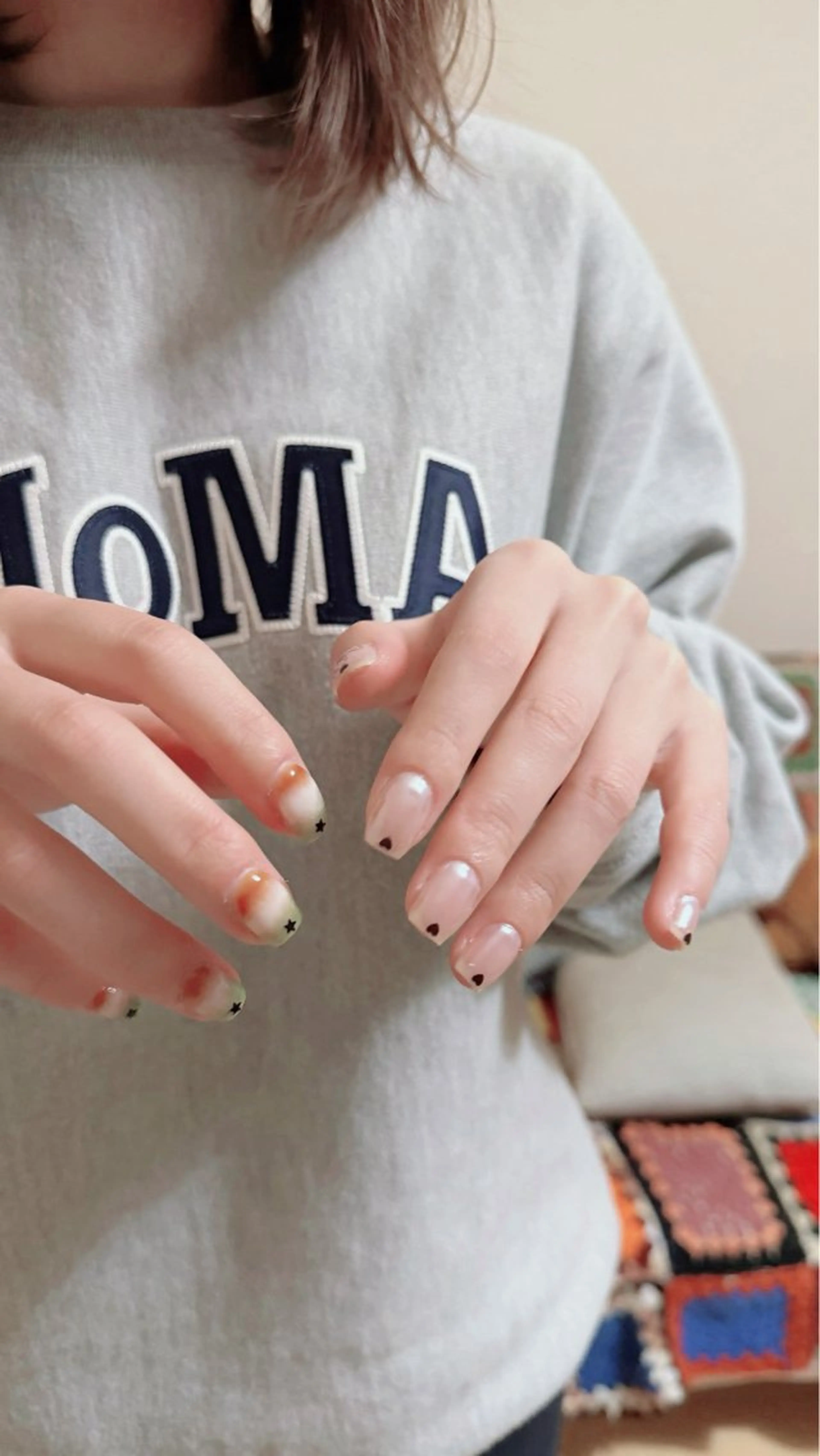 ネイル オーロラネイル nue  nailsalon代々木店【ムー】所属・Maaya nail🫧のネイルデザイン