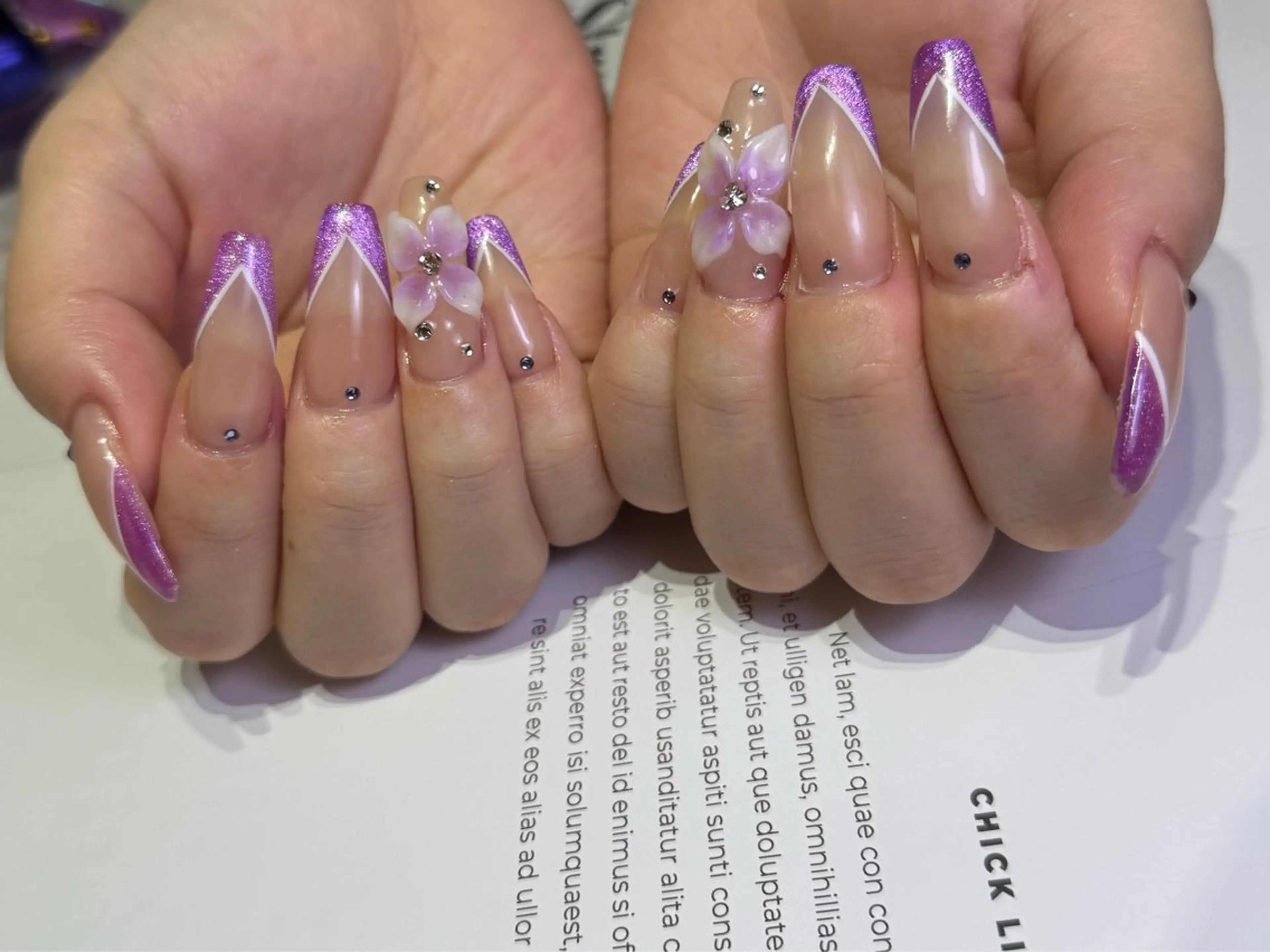 ネイル ハンドネイル Mnailsalon フィルイン対応サロンのネイルデザイン