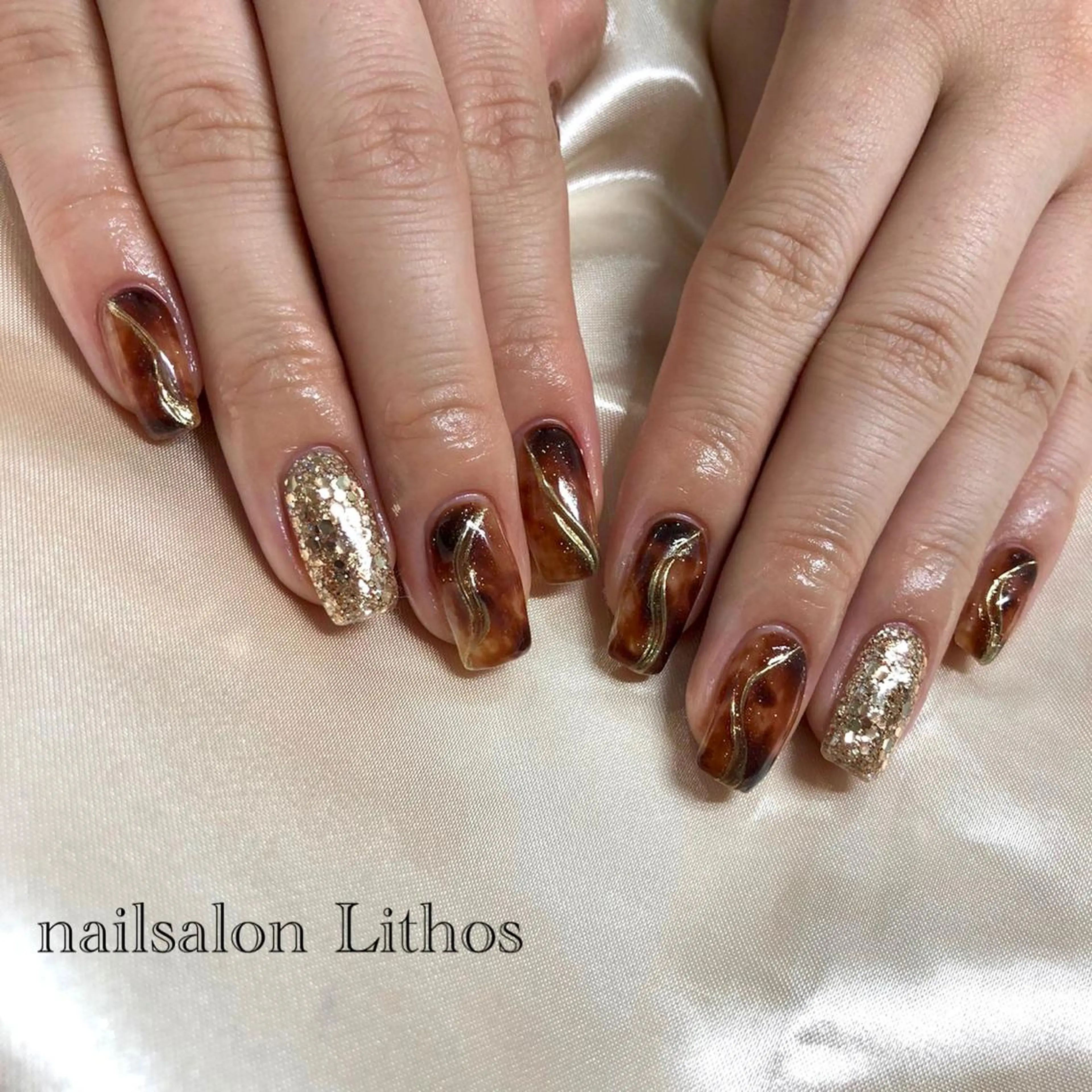 ネイル ハンドネイル nailsalon Lithos所属・nailsalon Recontreのネイルデザイン