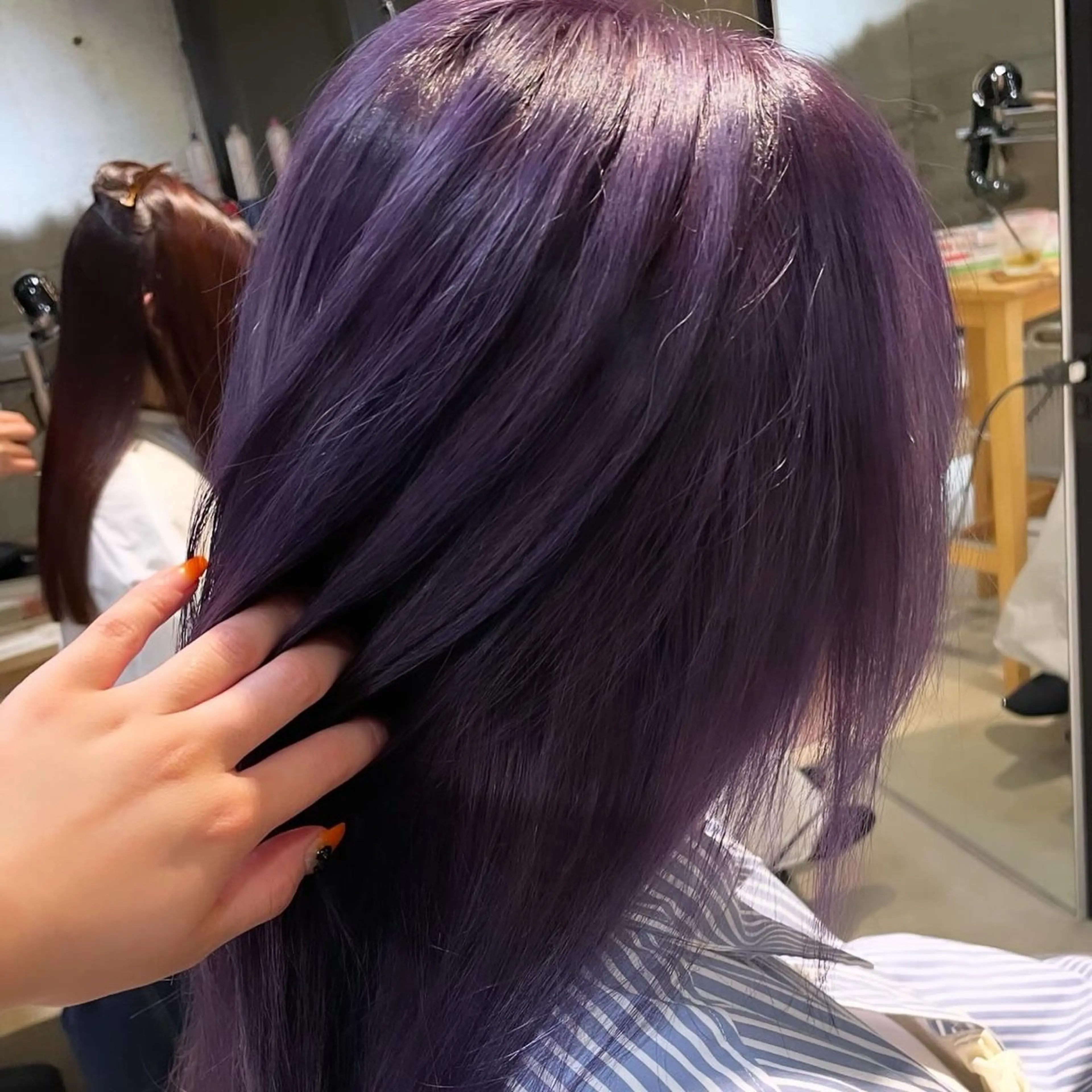 ロング カラー 後藤 香乃のヘアスタイル