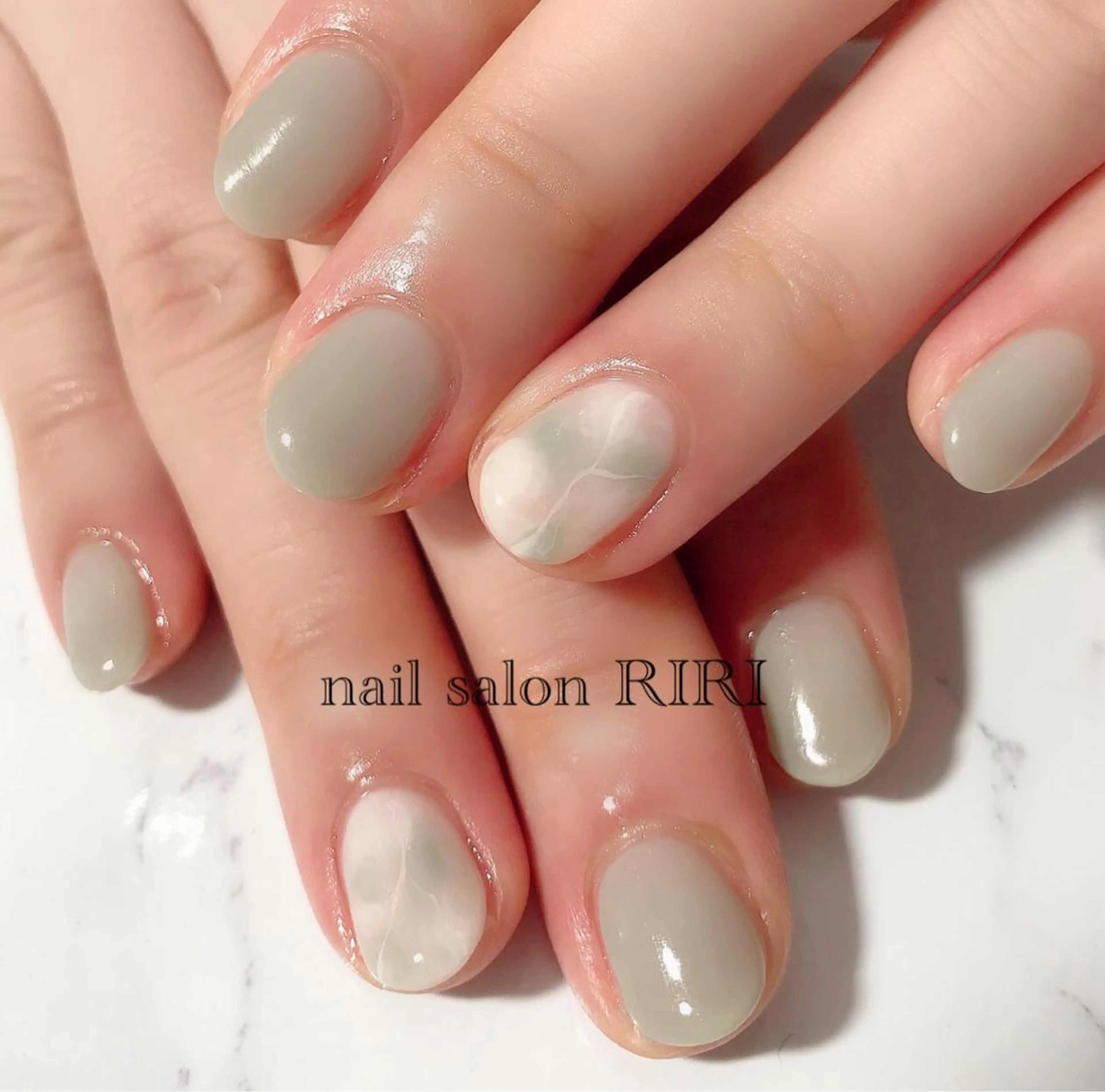 ネイル 大理石ネイル(マーブル) private  nail  salon RIRI所属・RIRI リリのネイルデザイン