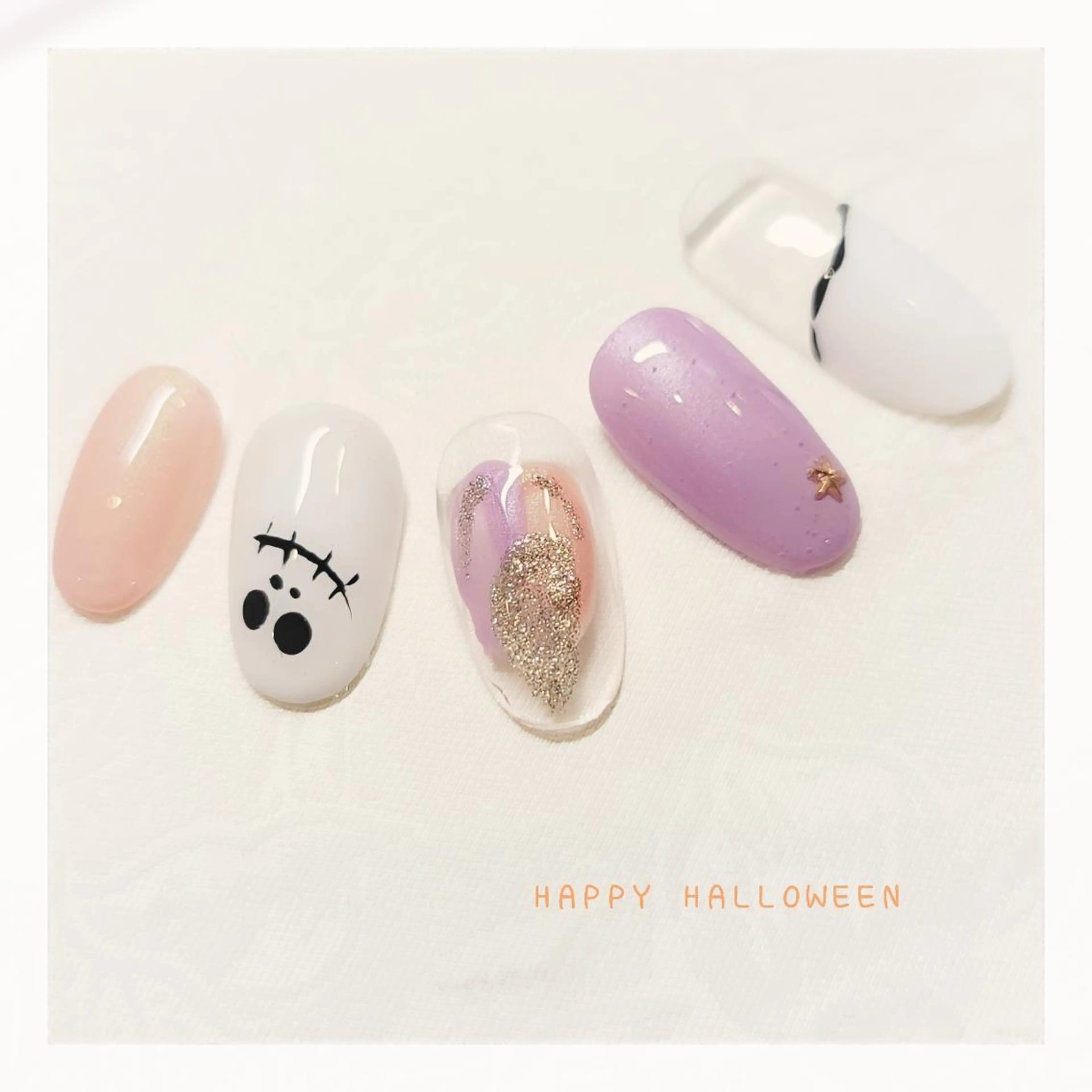 ネイル ハロウィン 石田 由紀のネイルデザイン