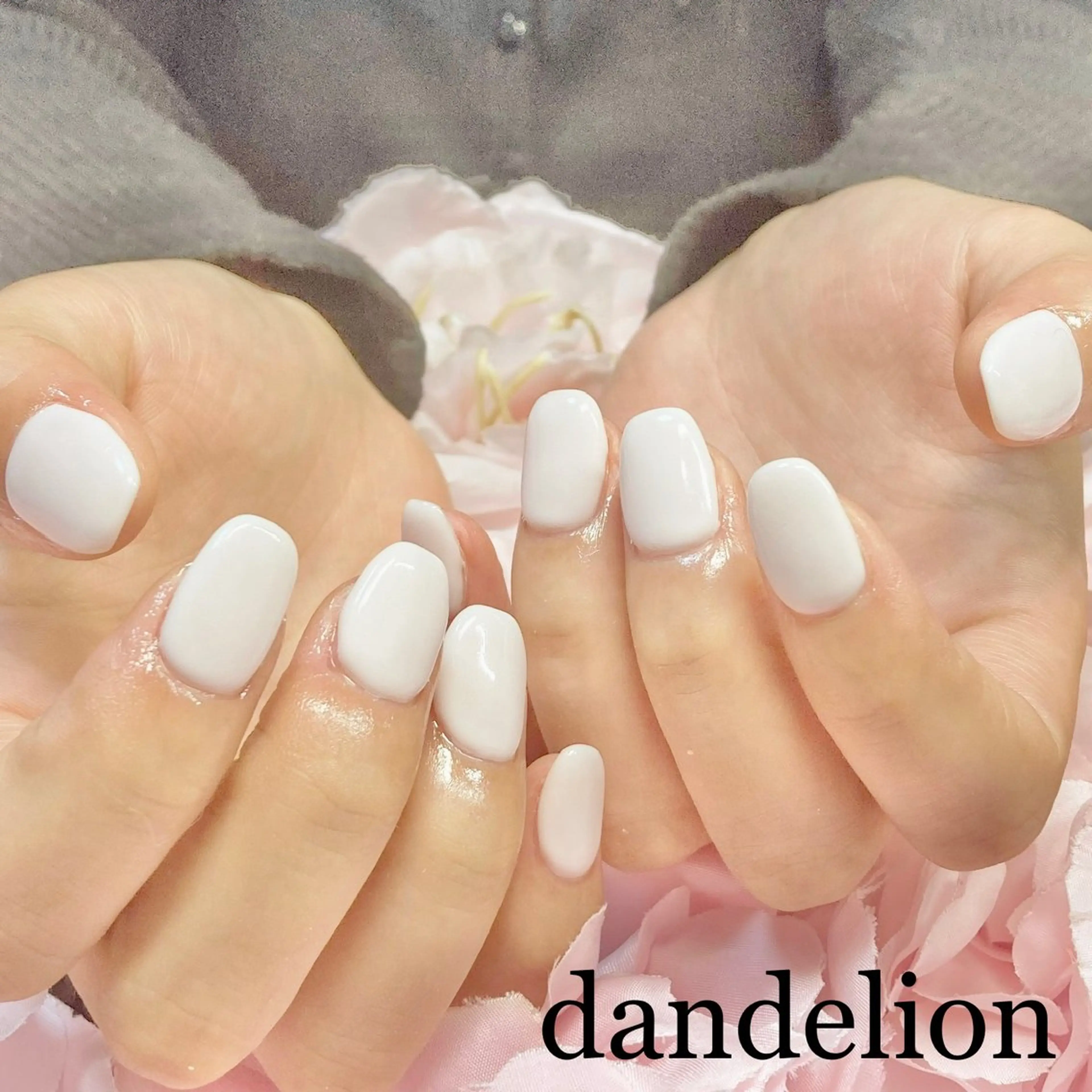 ネイル ハンドネイル ハンドケア dandelion ダンデライオンのネイルデザイン
