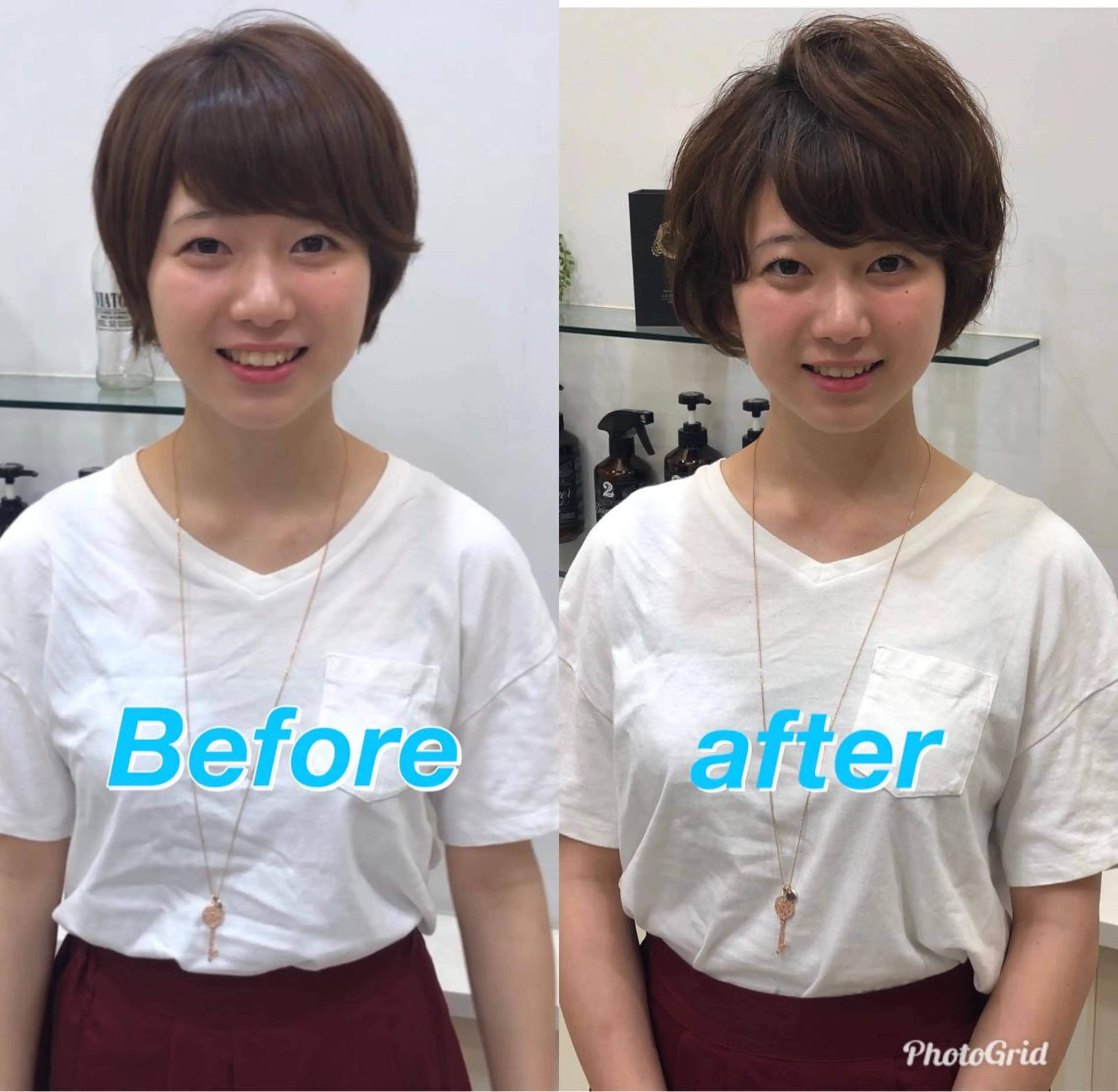 ショート パーマ ディレクター ノナカのヘアスタイル