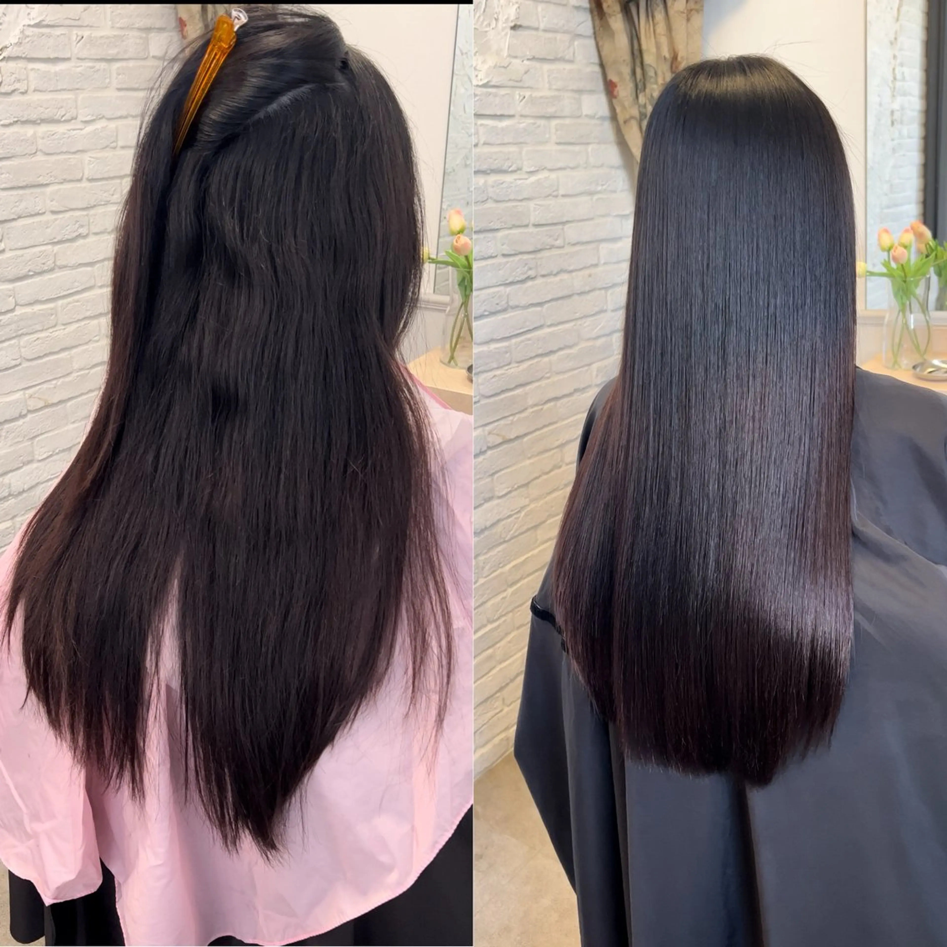 【ミニモSALE】髪質改善成分たっぷりプレミアム縮毛矯正×カット×Muv treatment💜の写真