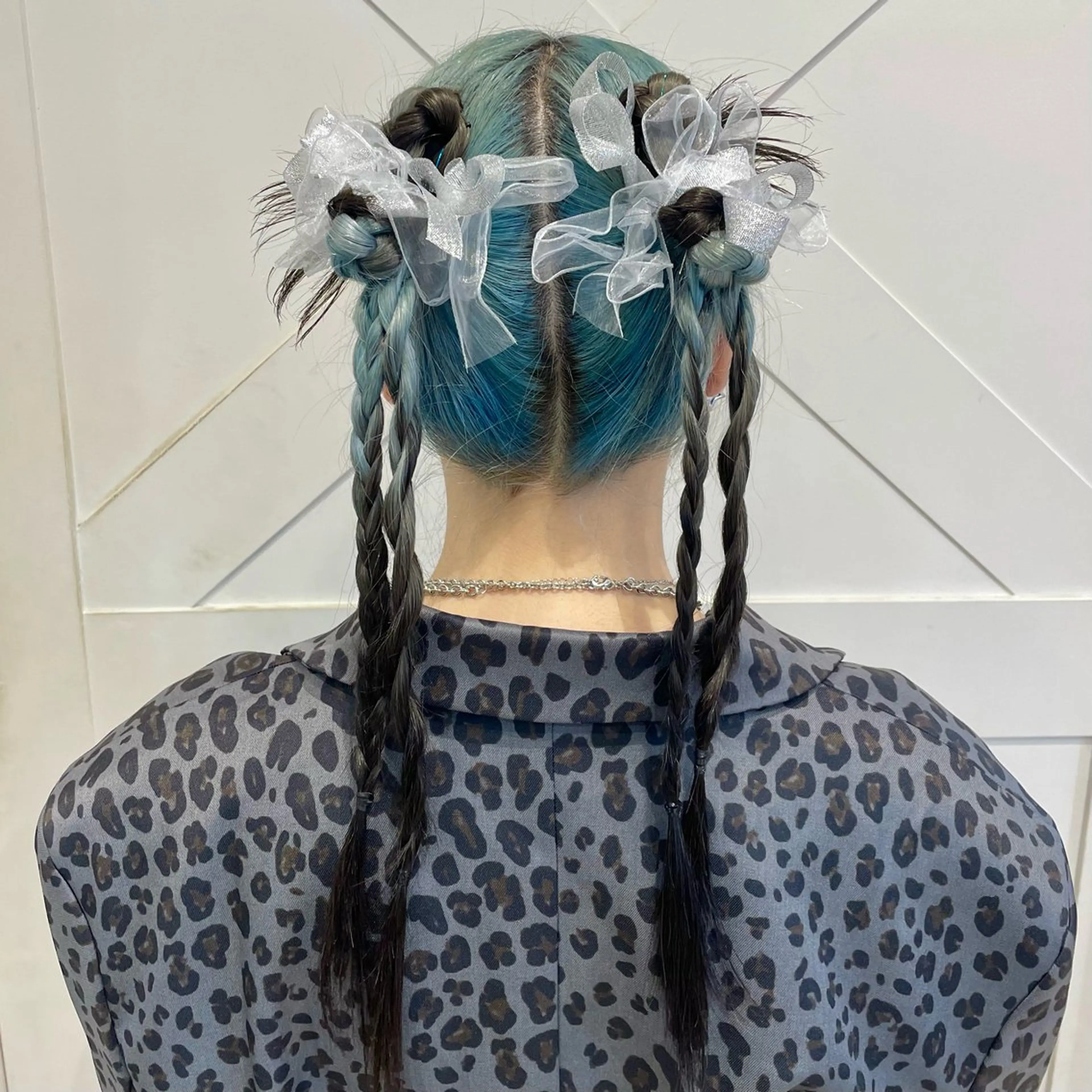 セミロング ヘアアレンジ ヘアセット 横浜パーマ🌐 暖色カラー🍒もえかのヘアスタイル