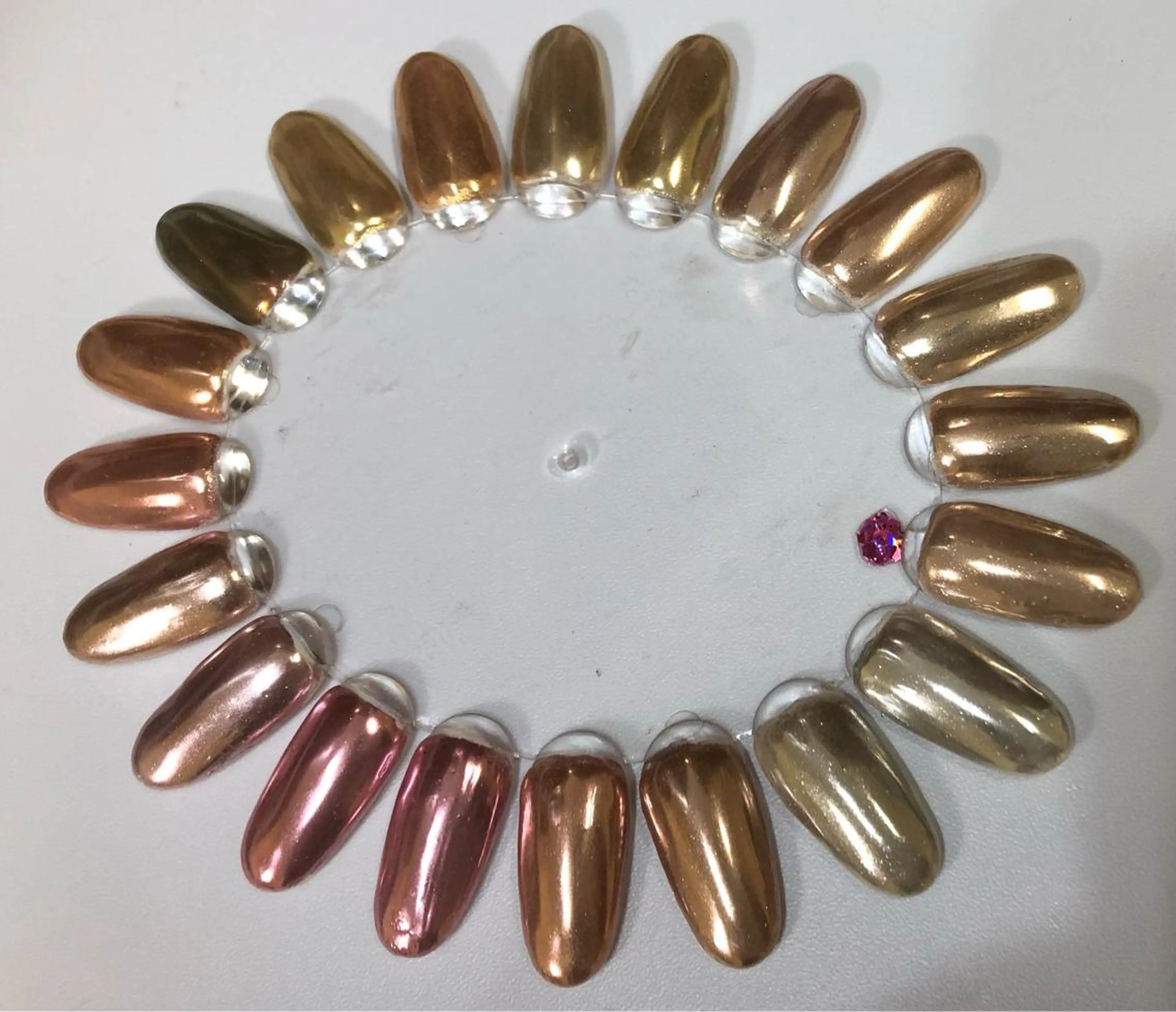 ネイル ミラーネイル ワンカラーネイル ツカモト エリコのネイルデザイン