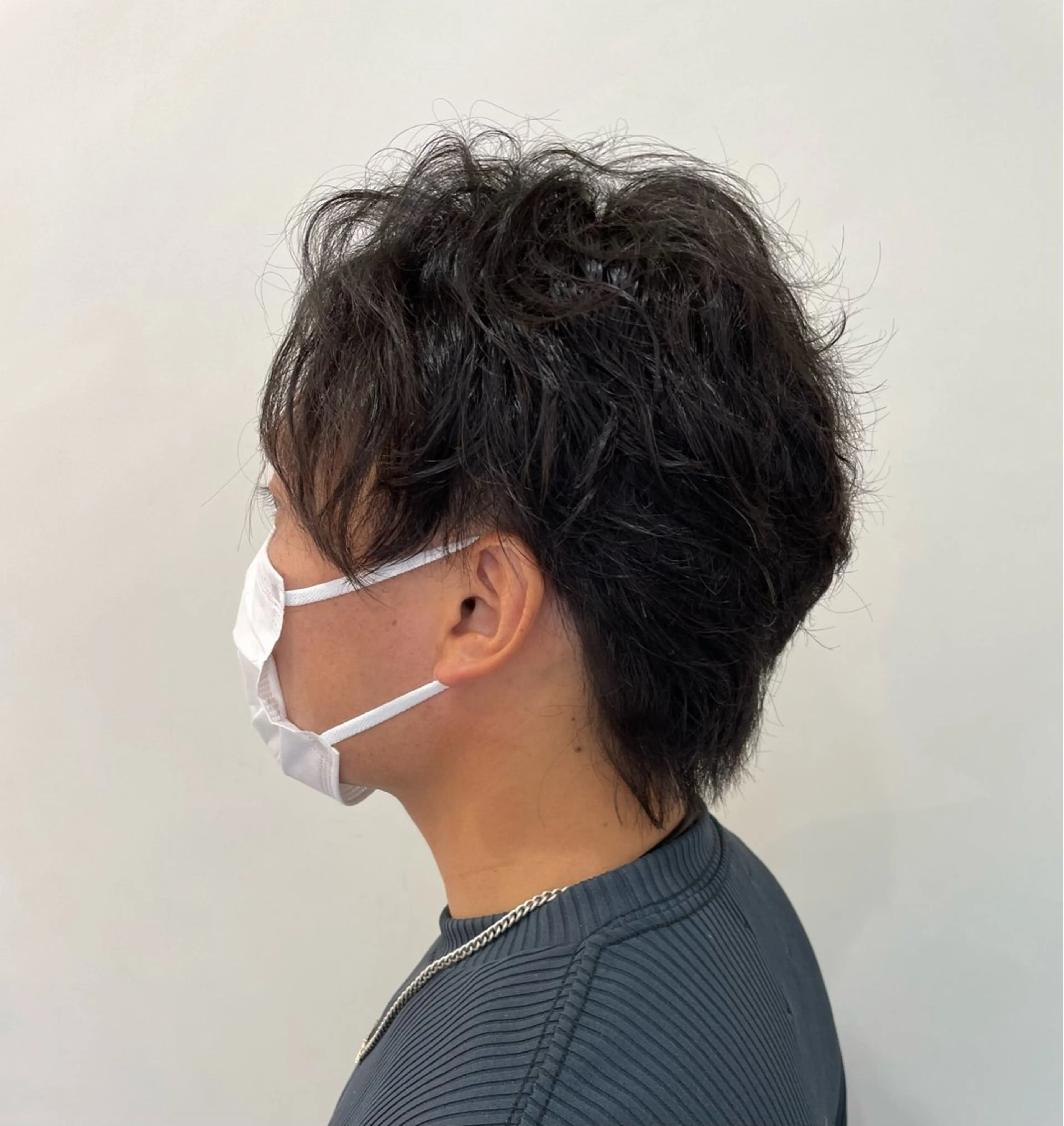 メンズ カット パーマ 永田 まどかのヘアスタイル