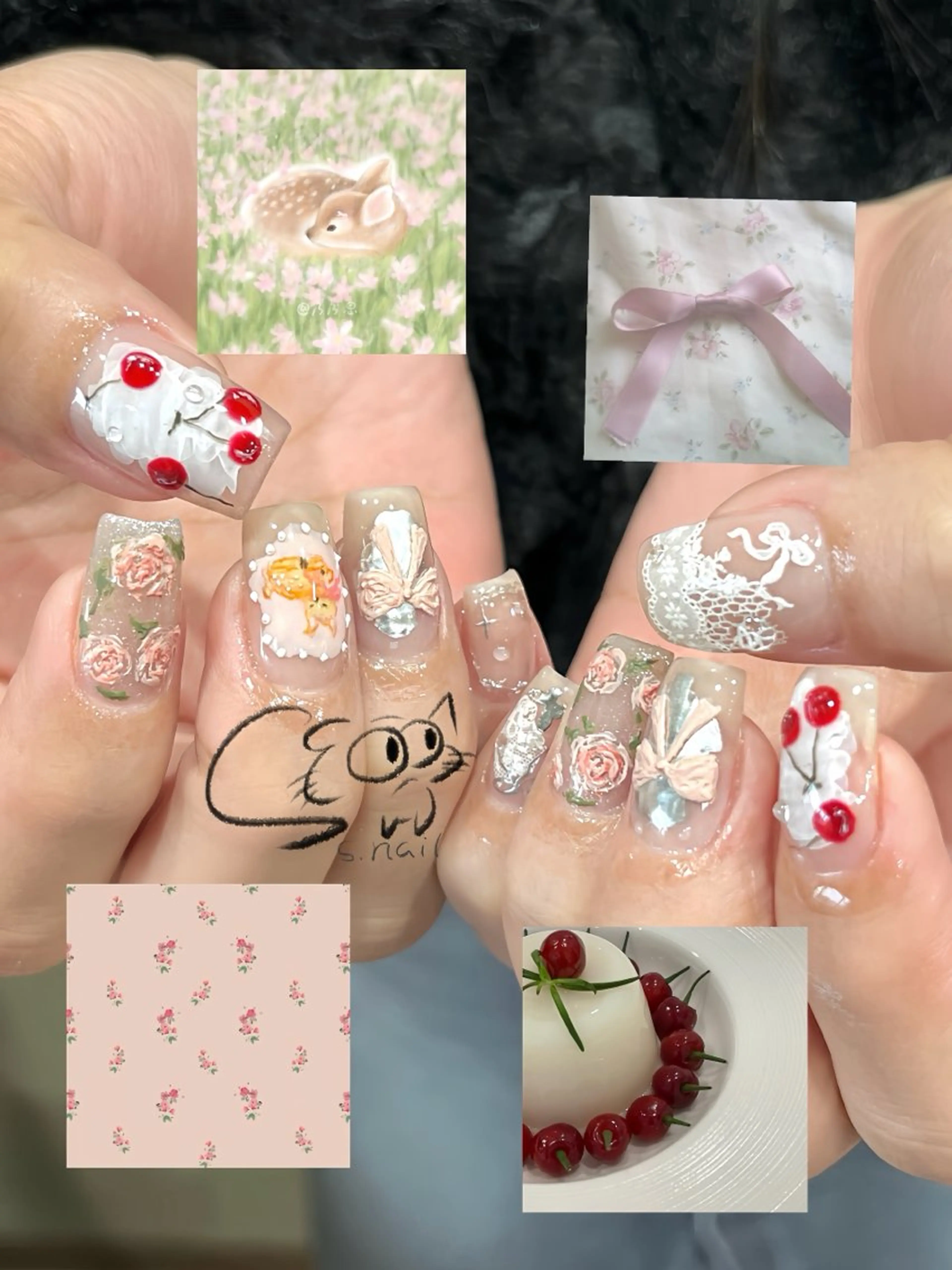ネイル アートネイル 春ネイル 夏ネイル S.nail所属・S.nail _のネイルデザイン