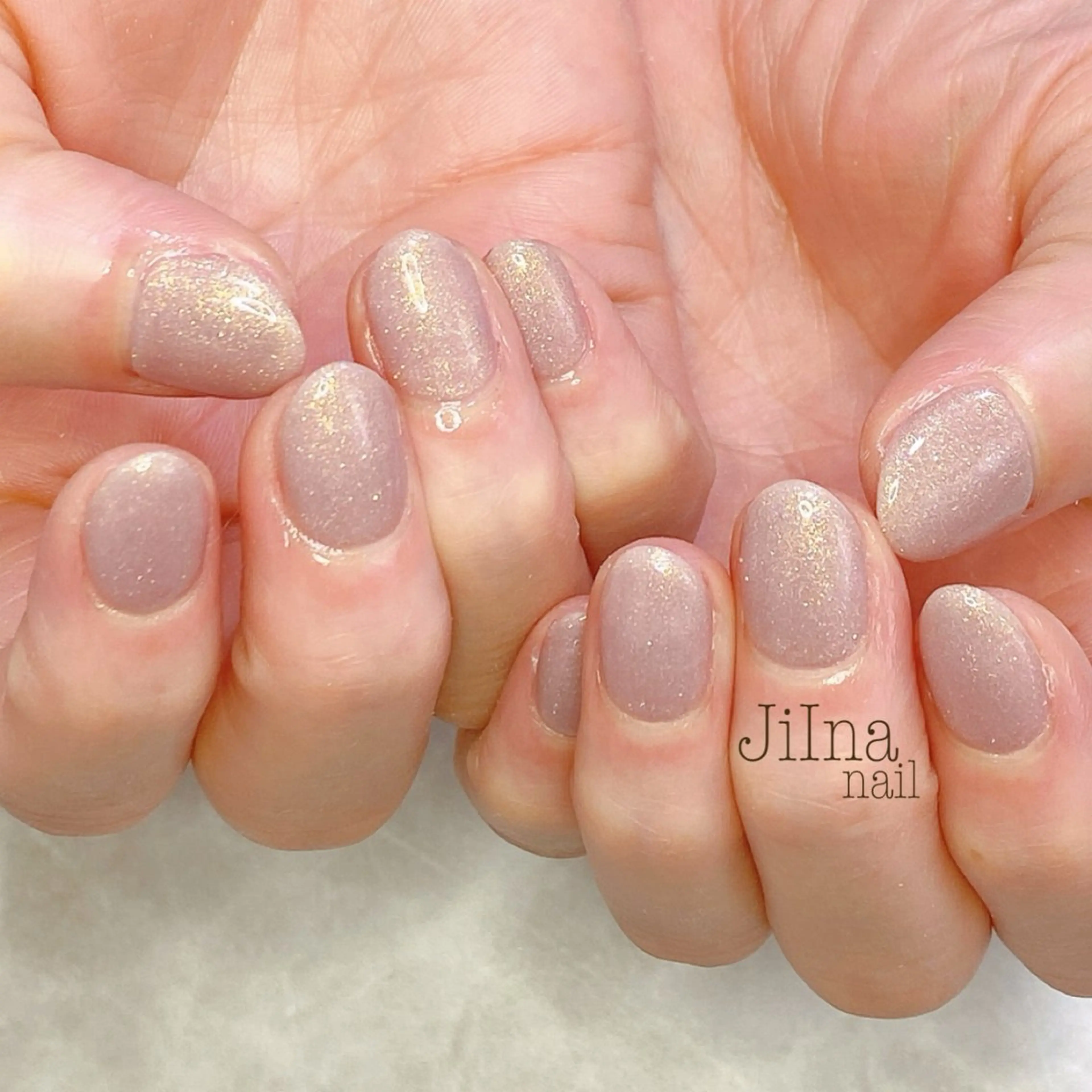 ネイル ワンカラーネイル JiIna nailのネイルデザイン