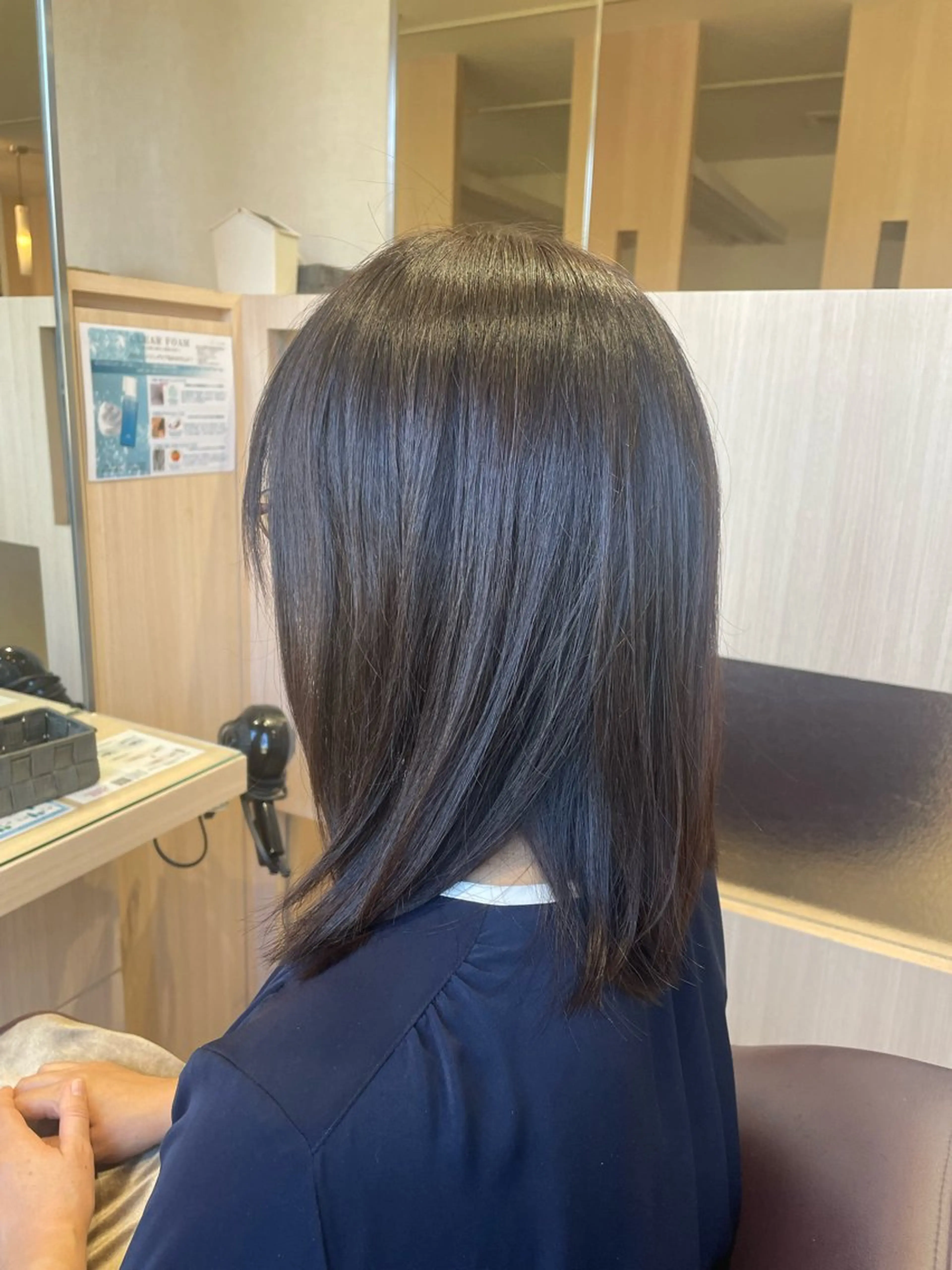 カット + カラー　3回目の写真