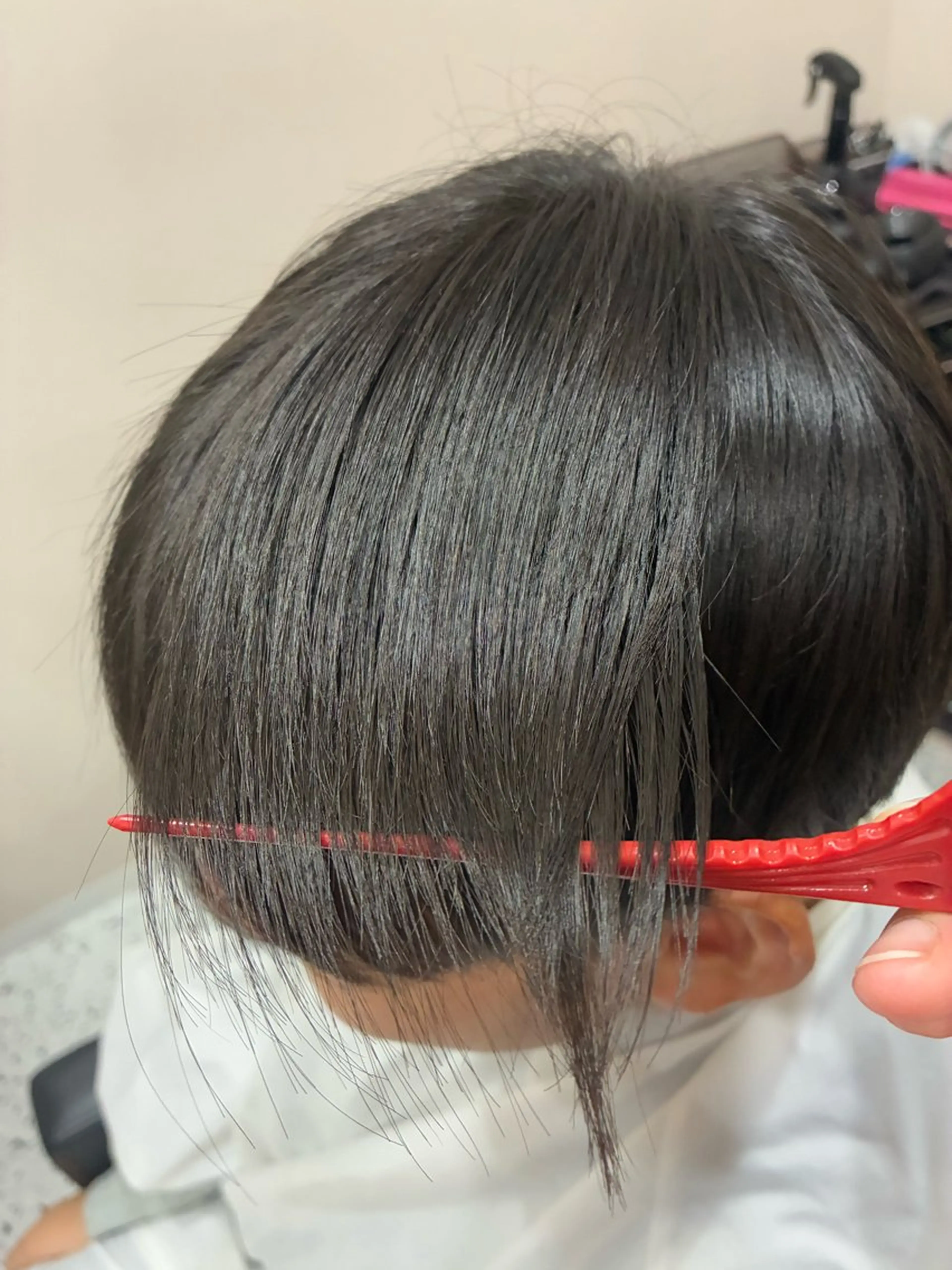 ショート メンズ 縮毛矯正 美髪×髪質改善 🖤Yukineのヘアスタイル