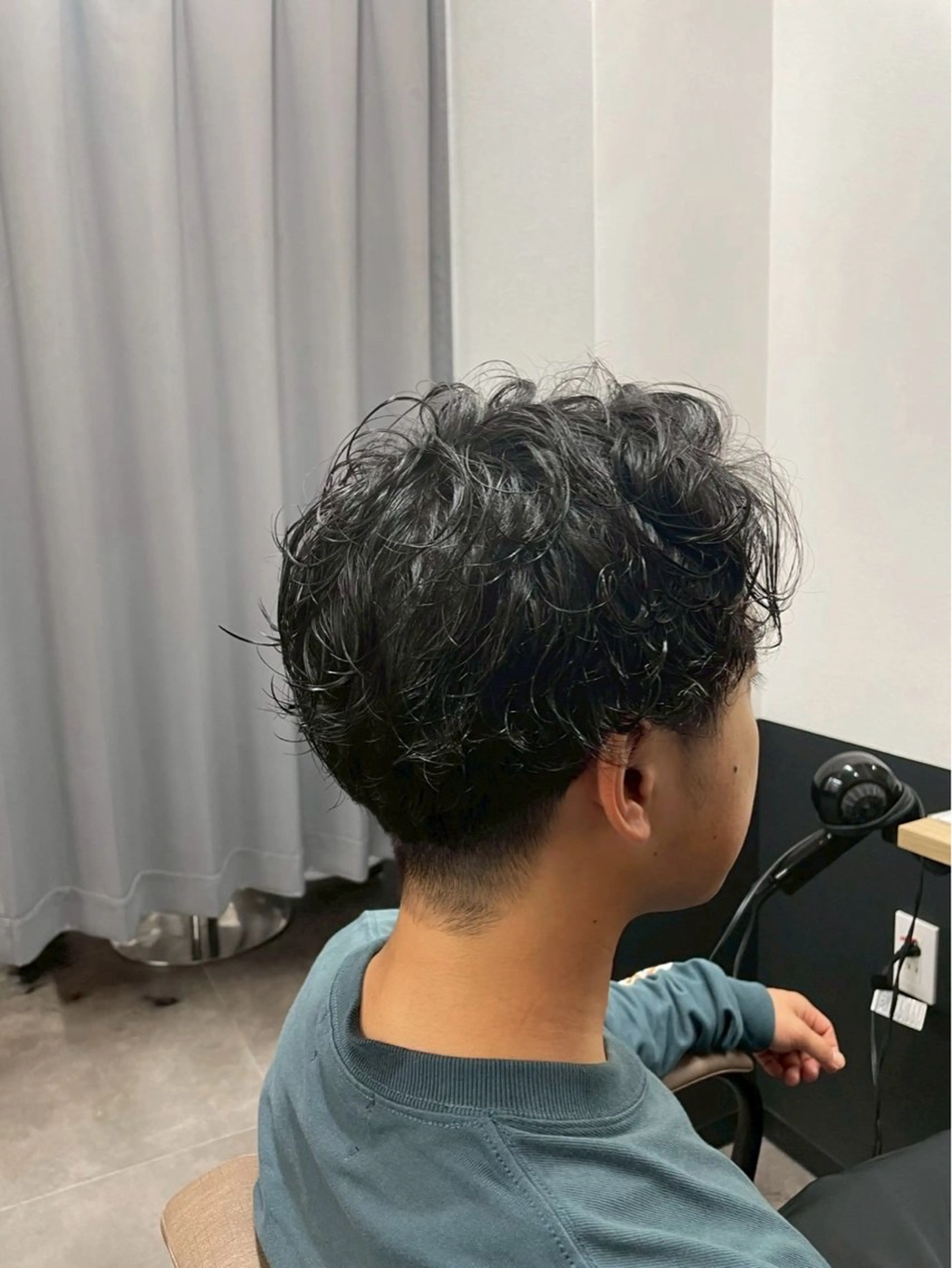 パーマ メンズ カット パーマ TELAHAIR蘇我2号店所属・原川 梨沙のヘアスタイル