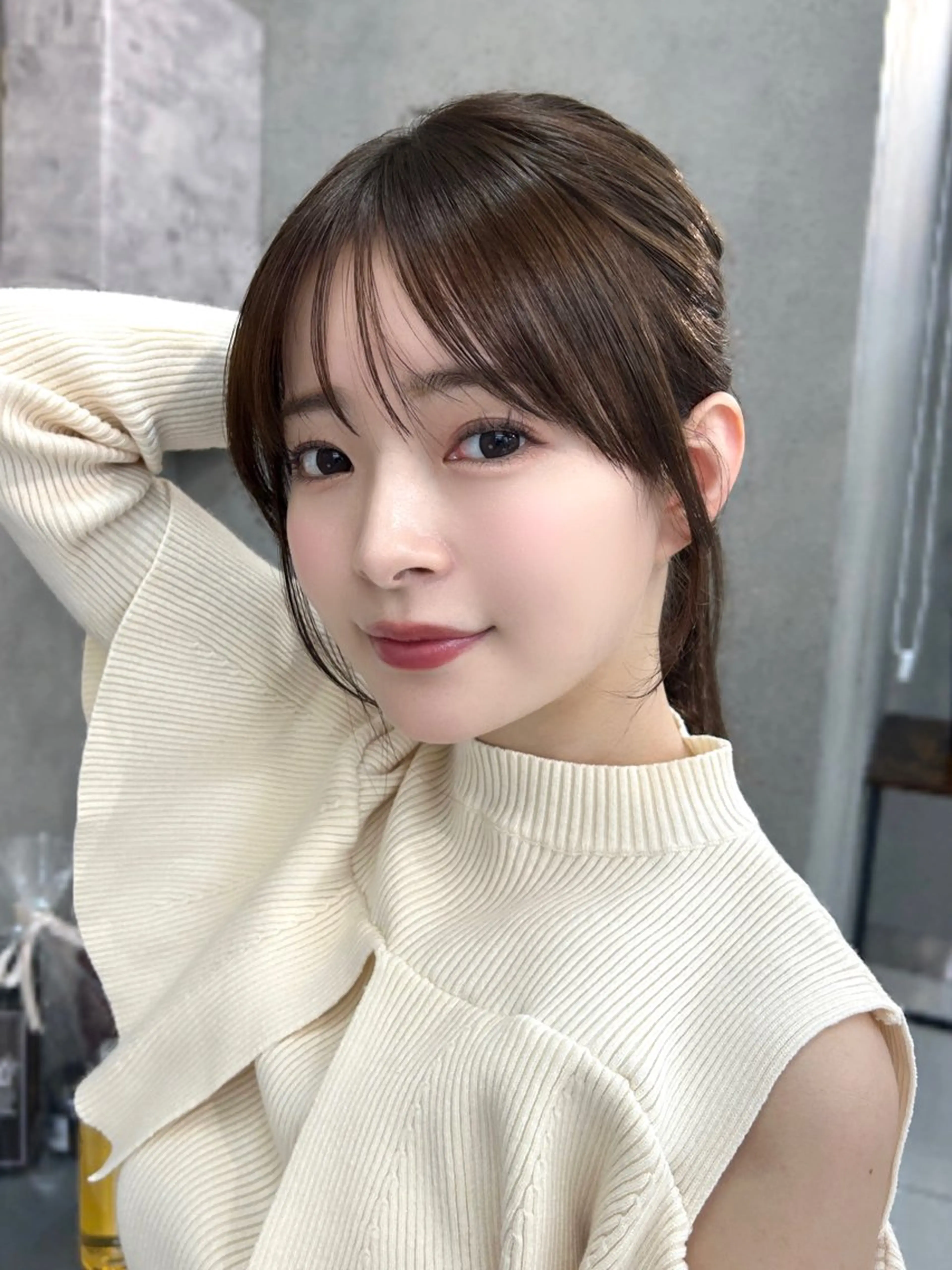 ロング レイヤー×ツヤカラー 渋谷/kougaのヘアスタイル