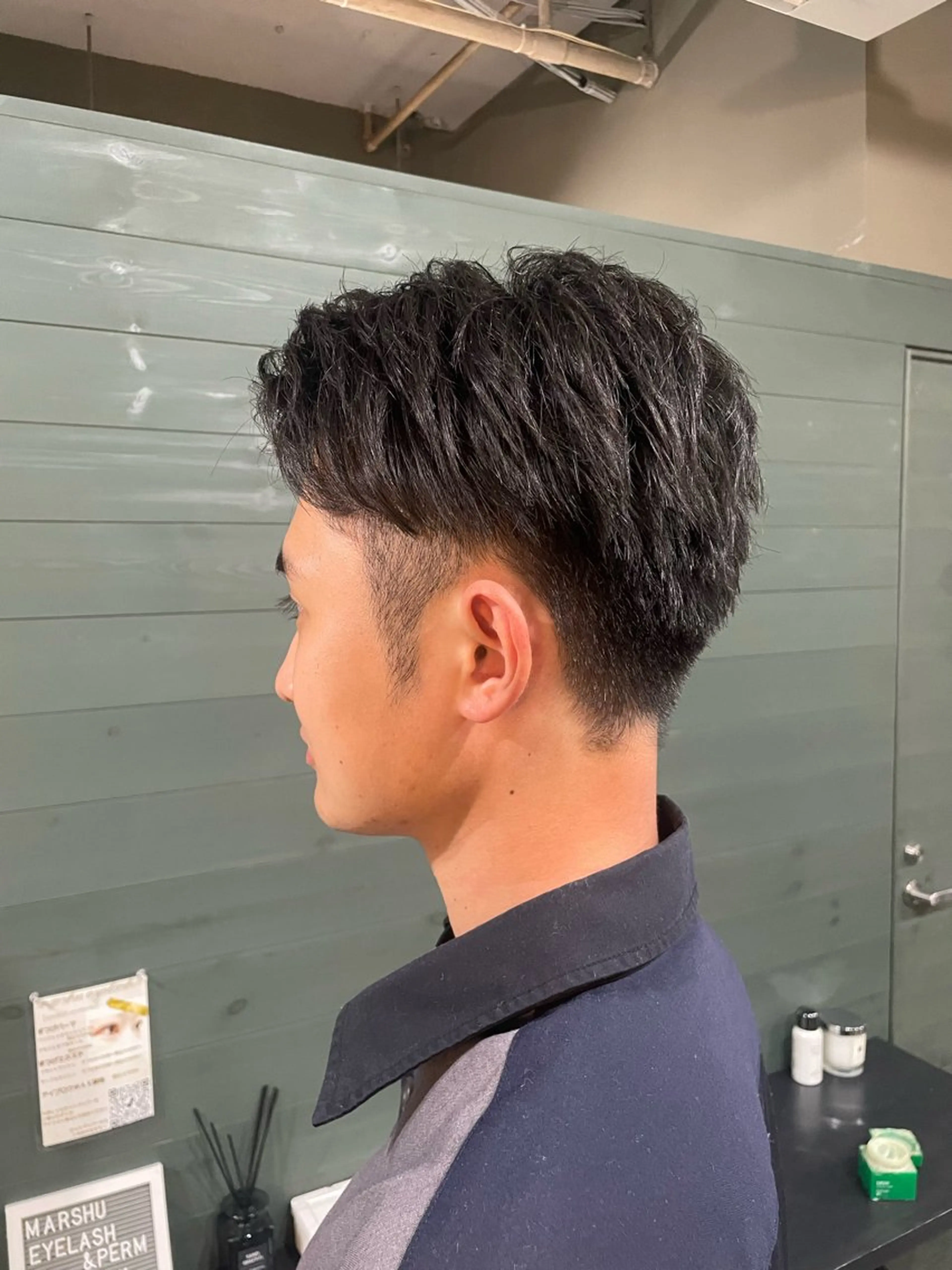 メンズ アイブロウ カット 石川 聖奈のヘアスタイル