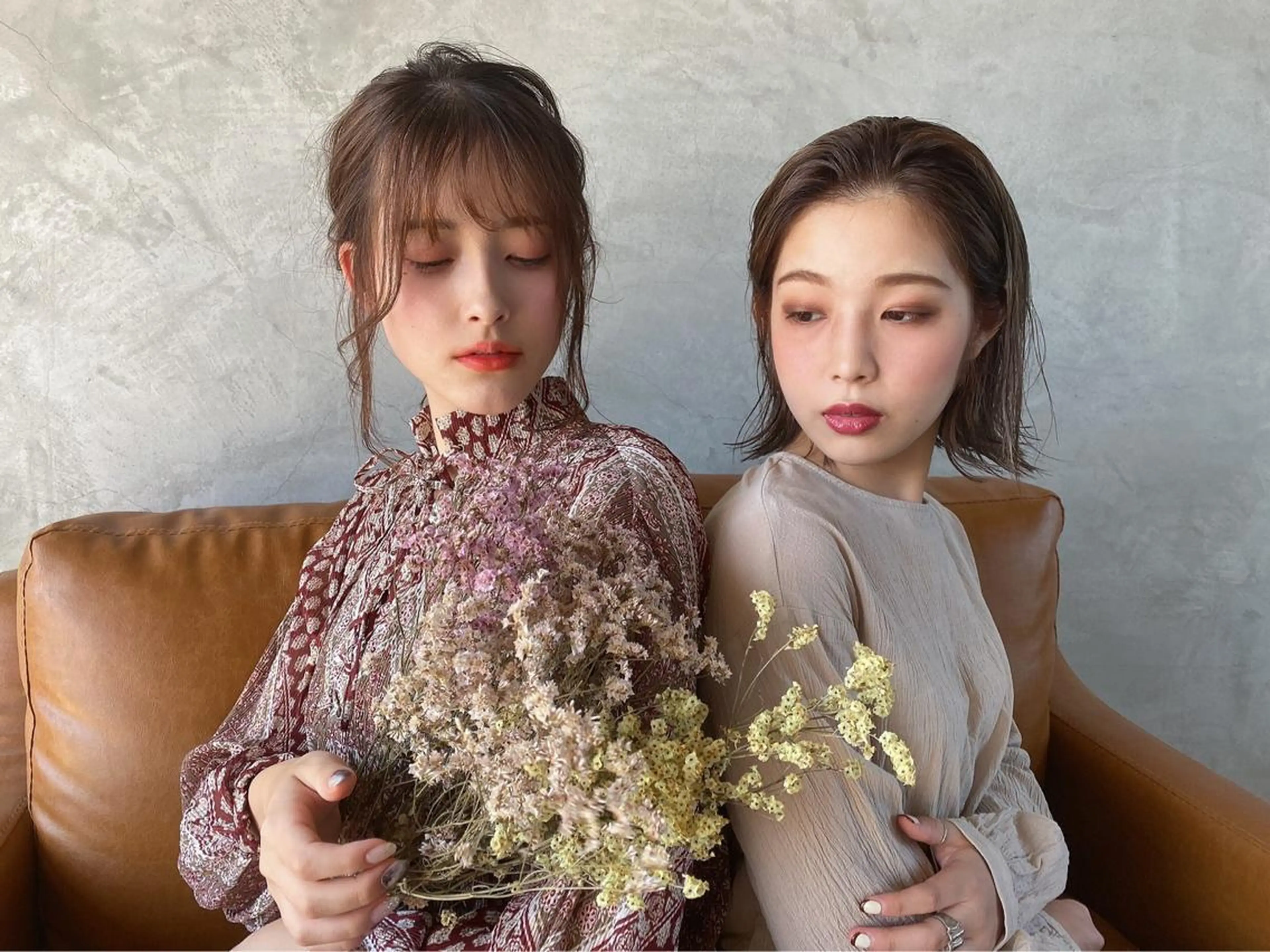 ミディアム ému エミュ　hair &spa所属・近藤 みゅうまのヘアスタイル