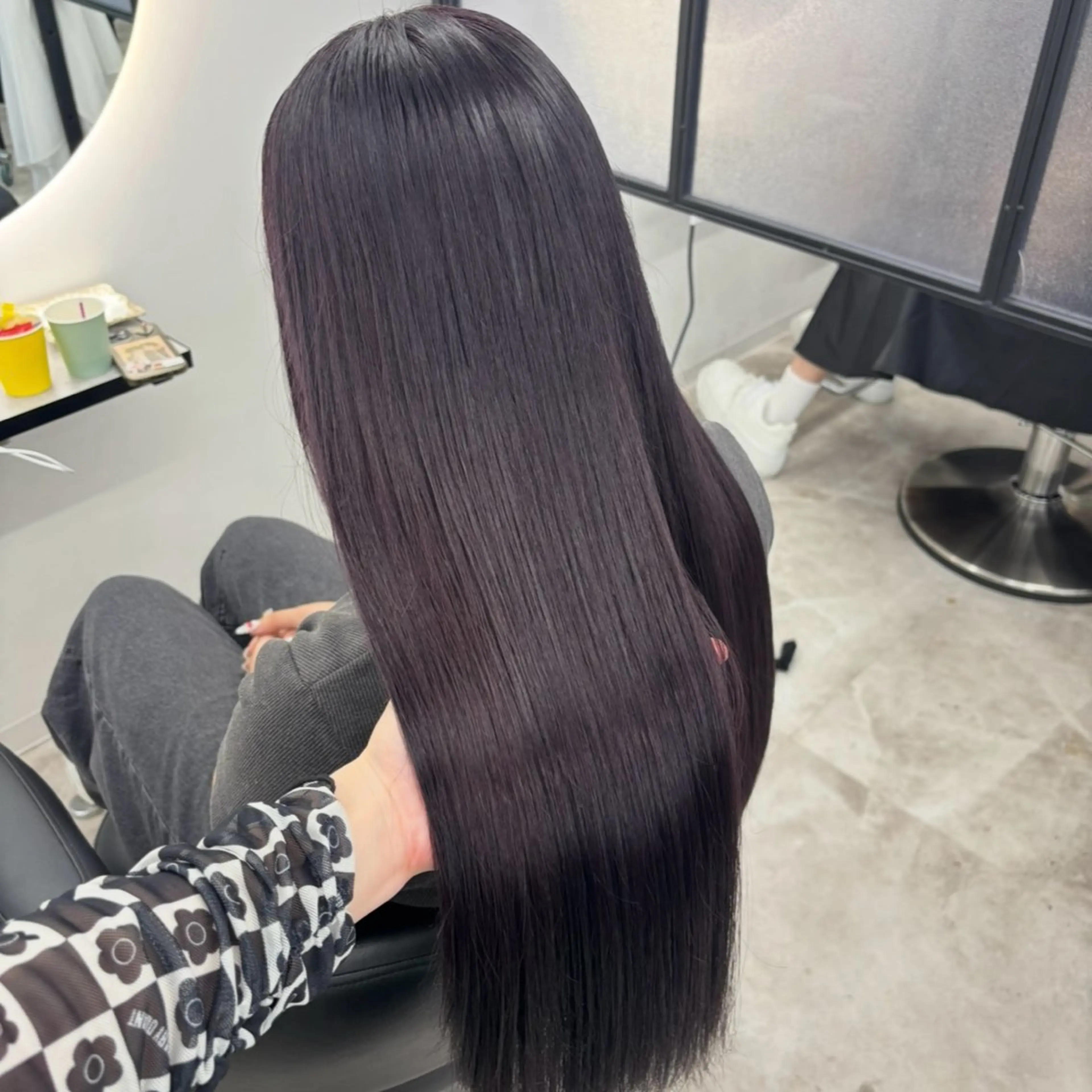 ロング カラー ヘアカラー Ren. 🦋デザインカラーのヘアスタイル