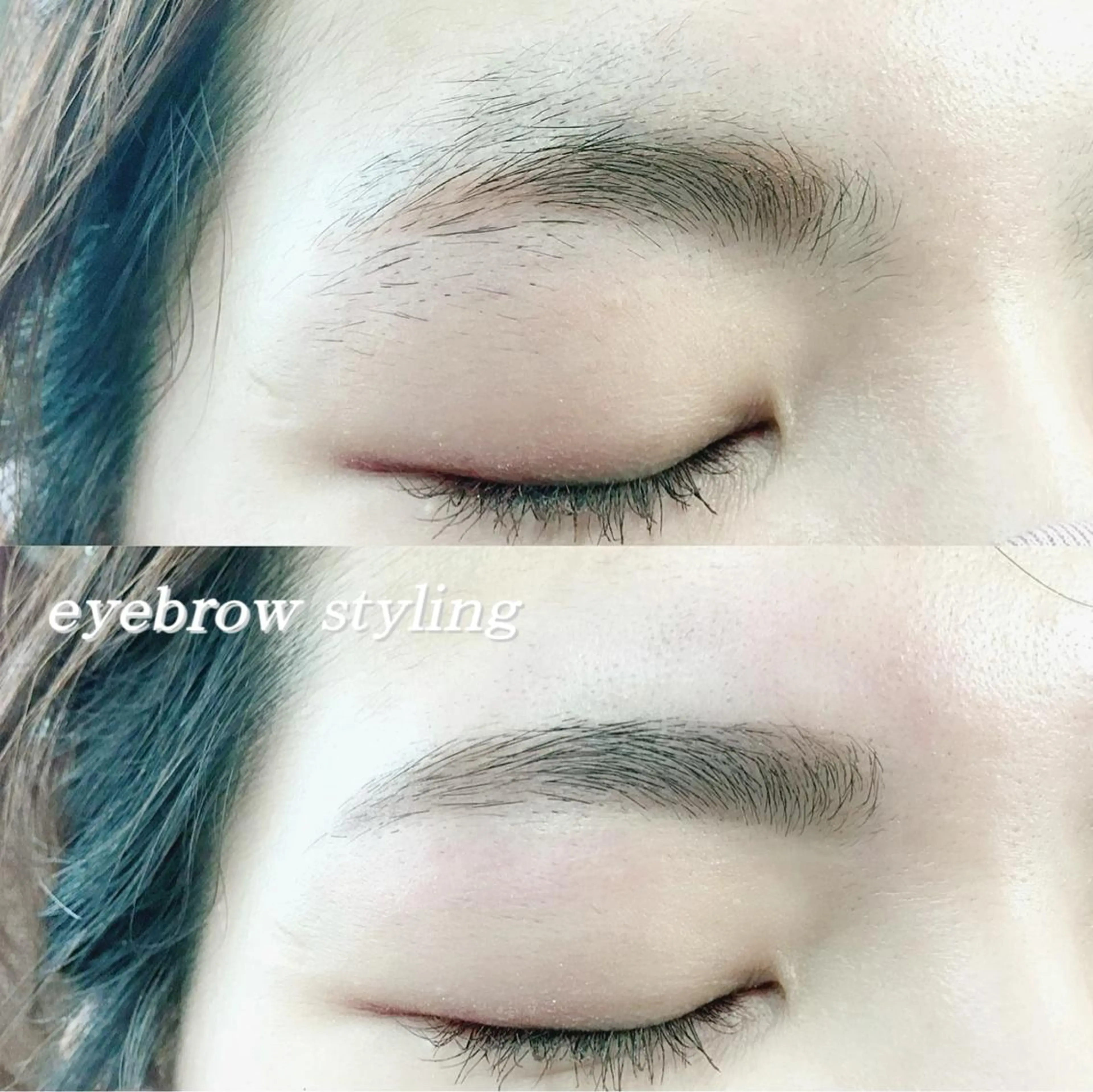 《アイブロウ》美眉スタイリング＋ブロウリフト（眉ワックス脱毛&ブロウリフト&メイク仕上げ）の写真
