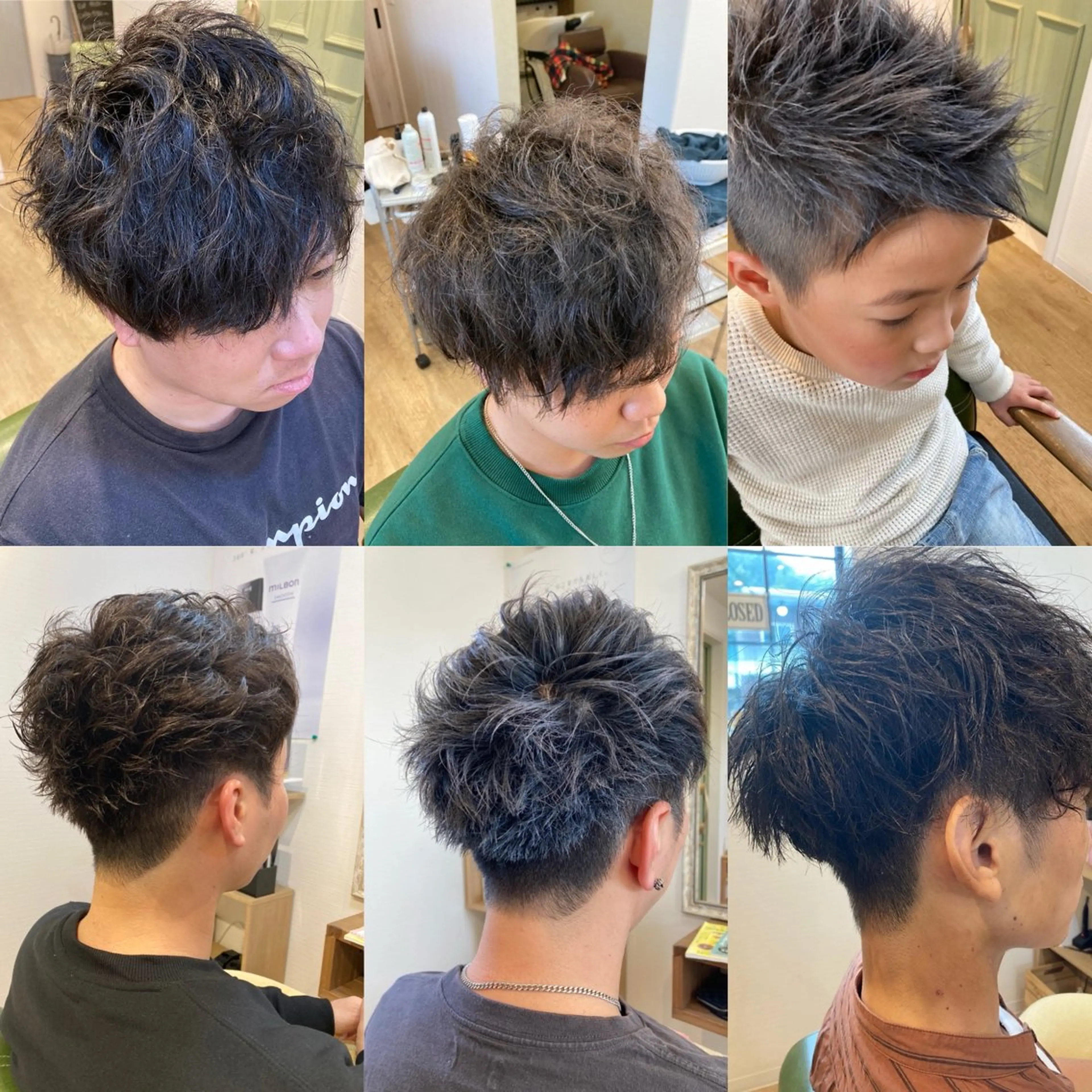 メンズ 西村 雄介のヘアスタイル