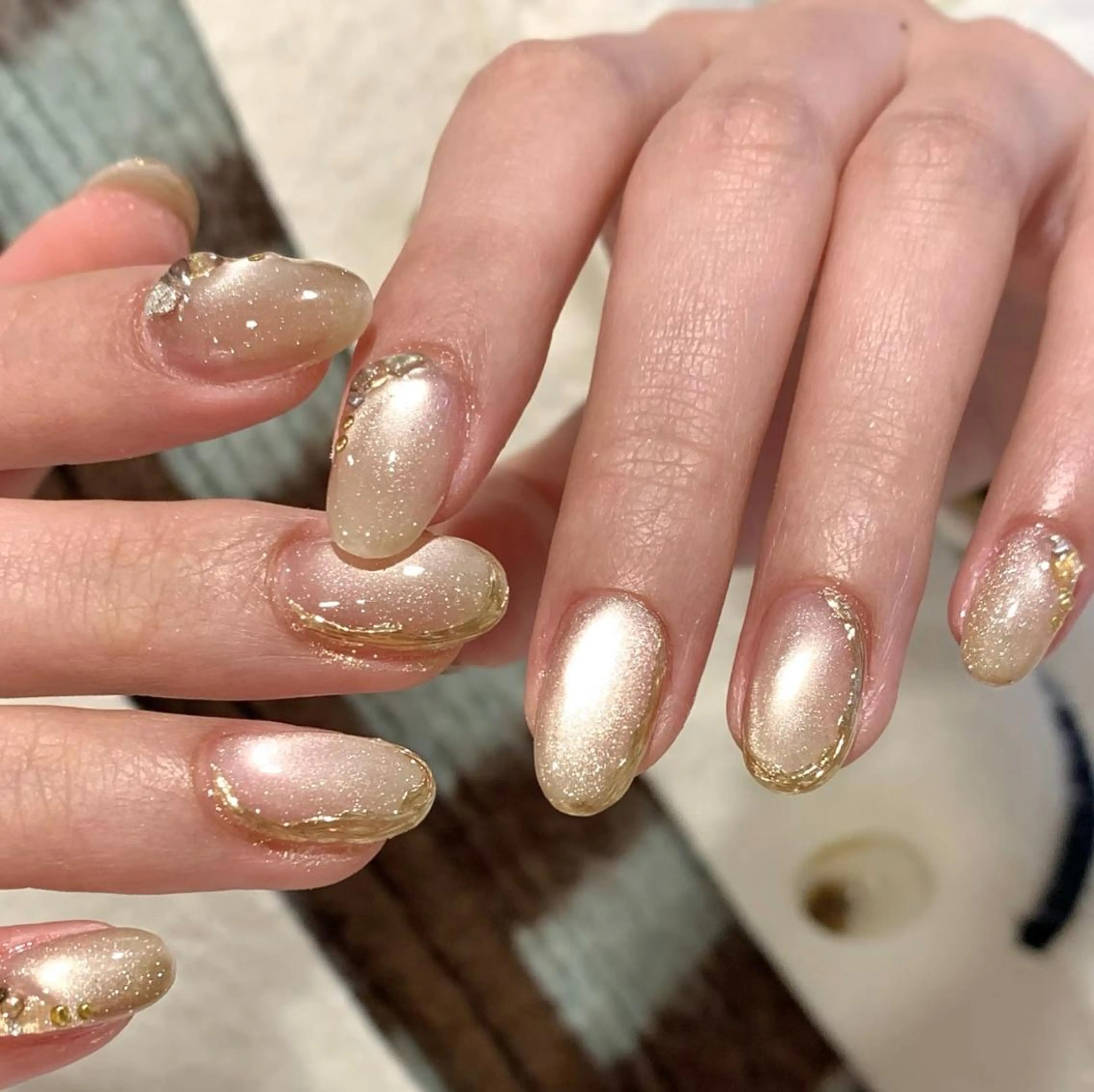 ネイル ハンドネイル By moonネイル 🌷ワンホン/韓国風のネイルデザイン