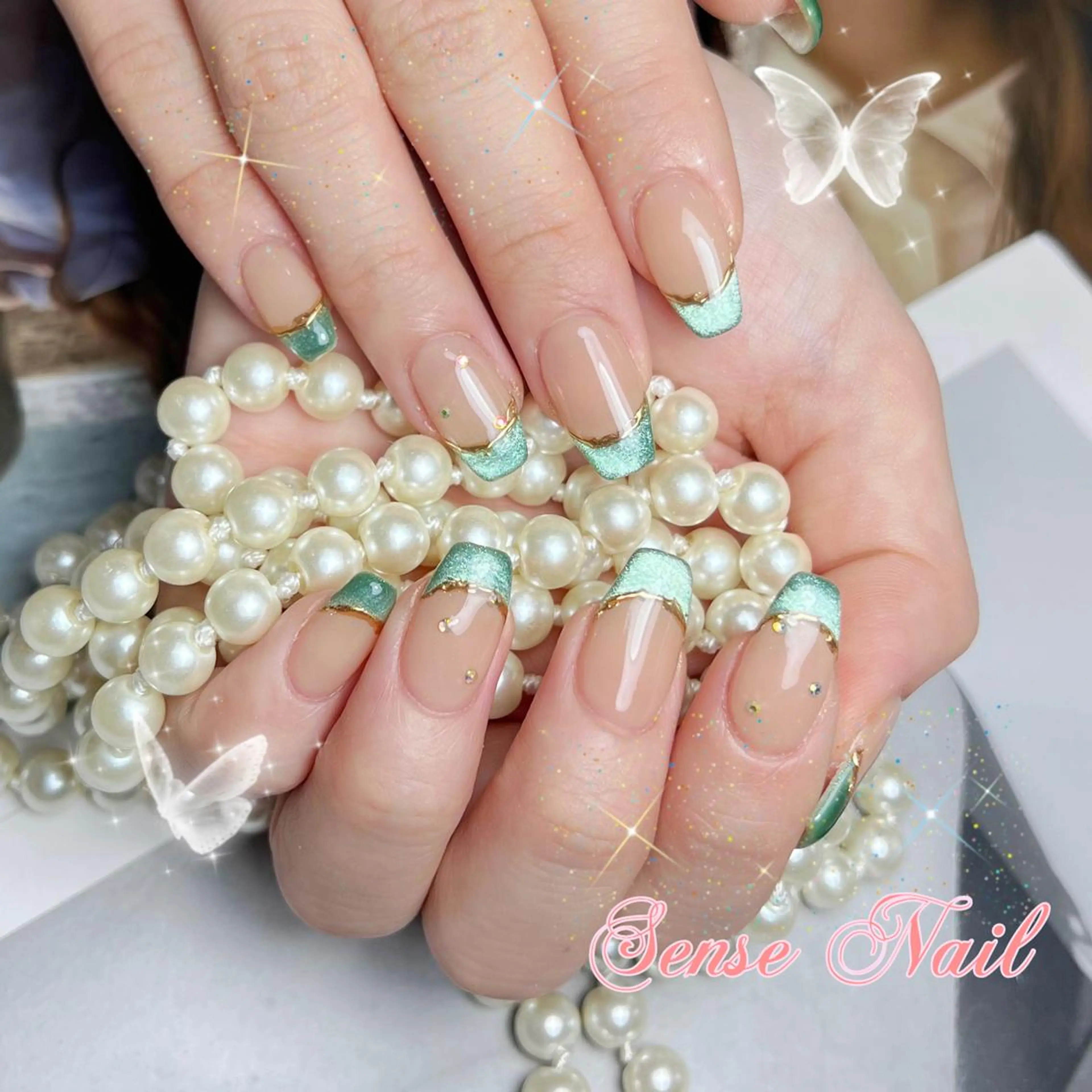 ネイル ハンドネイル ハンドケア 🎀Sense Nail渋谷店🎀のネイルデザイン