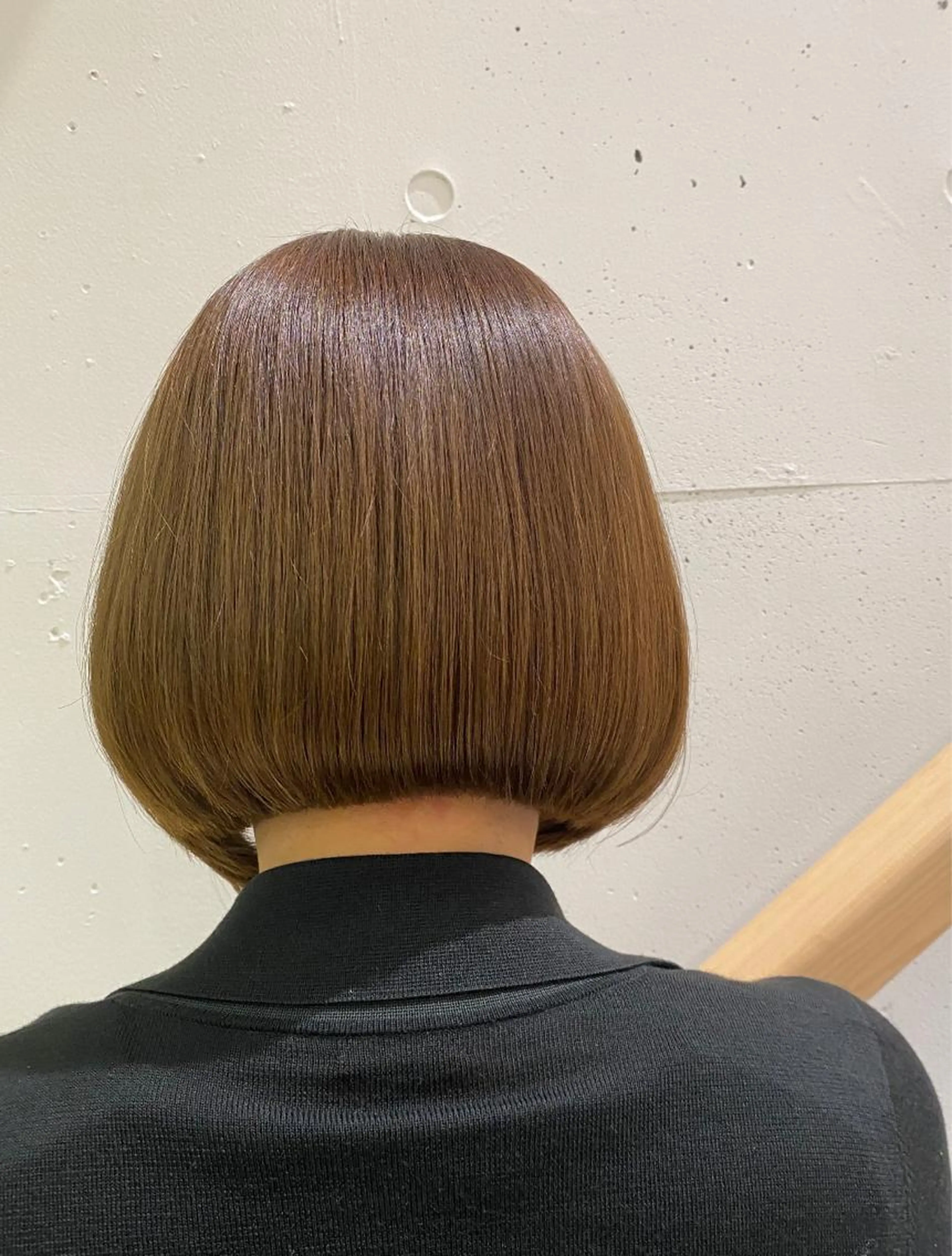 【骨格補正カット+ケアトリートメント】💗首がより長く細く見えやすくしますの写真