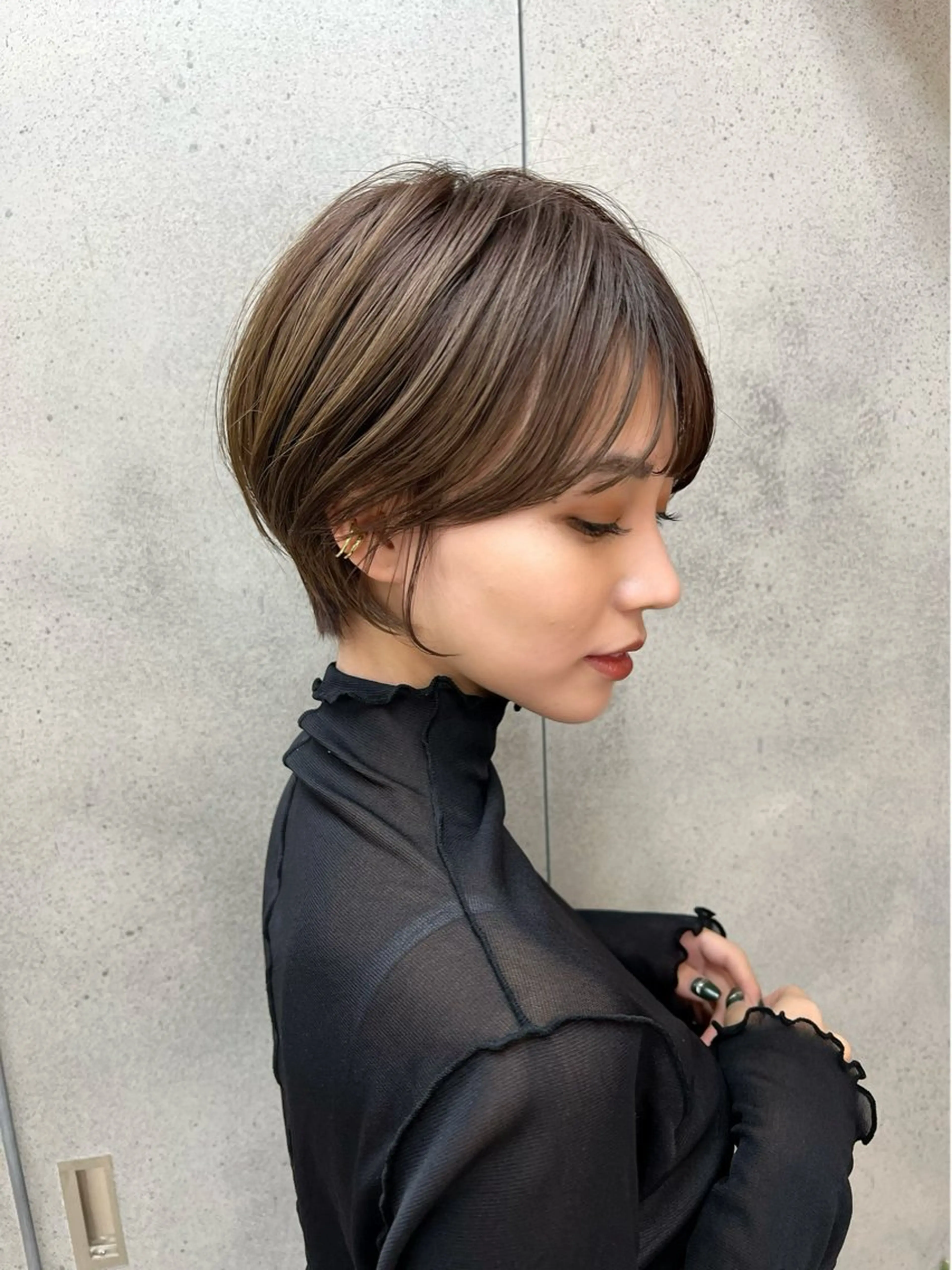 ショート ショートヘア ハイトーンカラー/ さらさのヘアスタイル