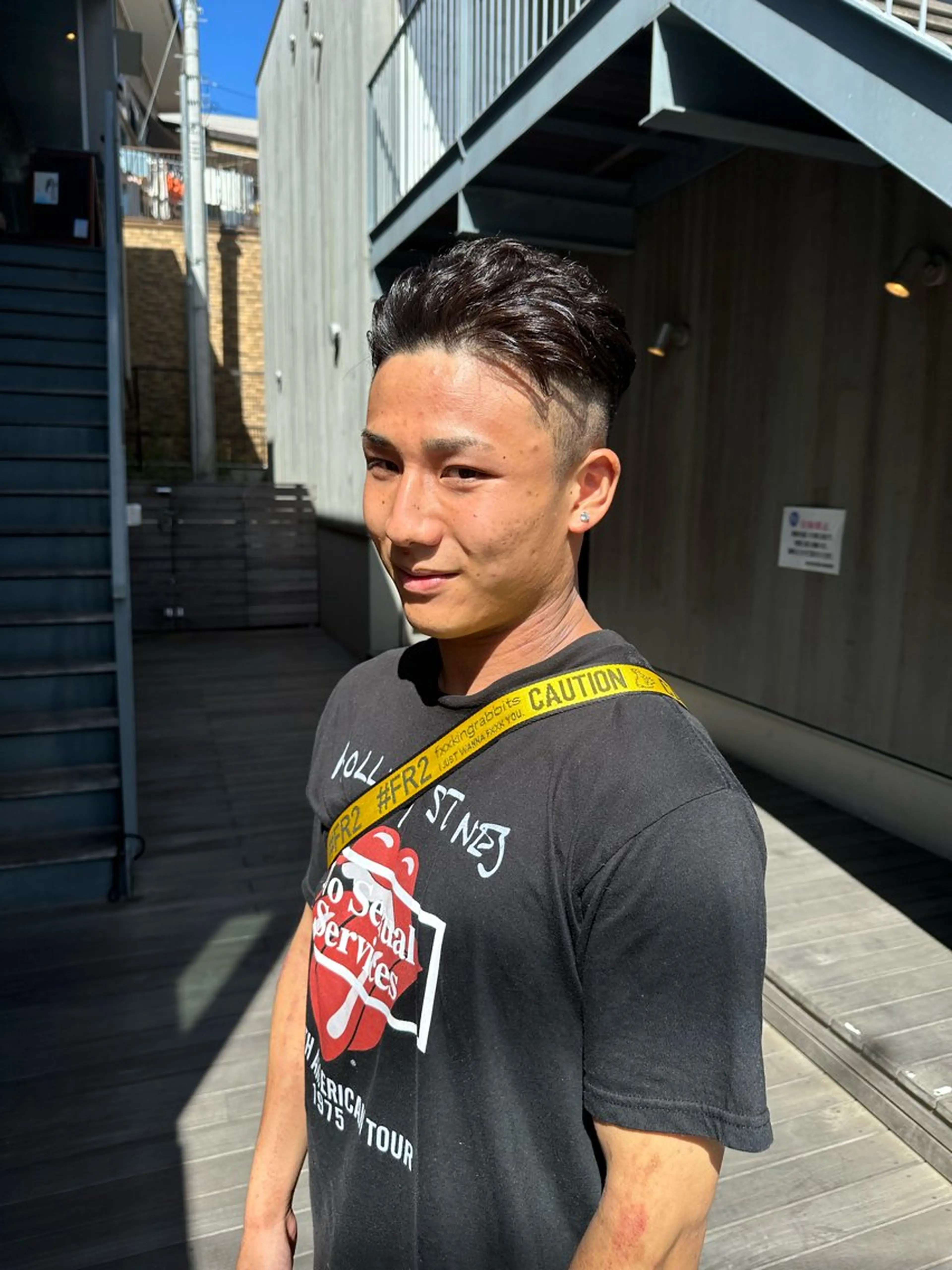 ショート カラー 似合わせレイヤー 海外風レイヤーmioのヘアスタイル