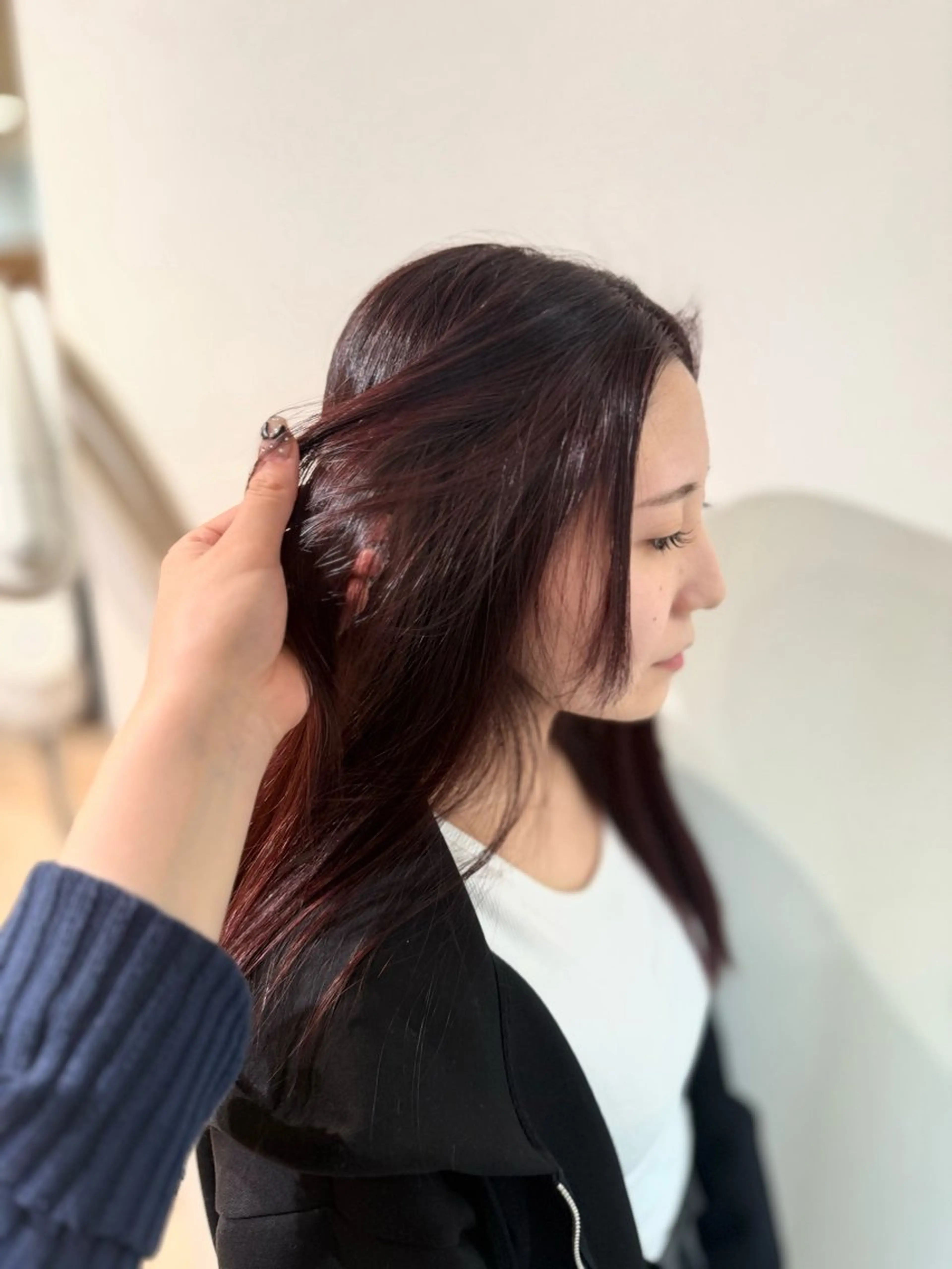 ロング カラー カット ヘアカラー トリートメント モテhair♡.* マツエク/さくら🍨のマツエク・マツパデザイン